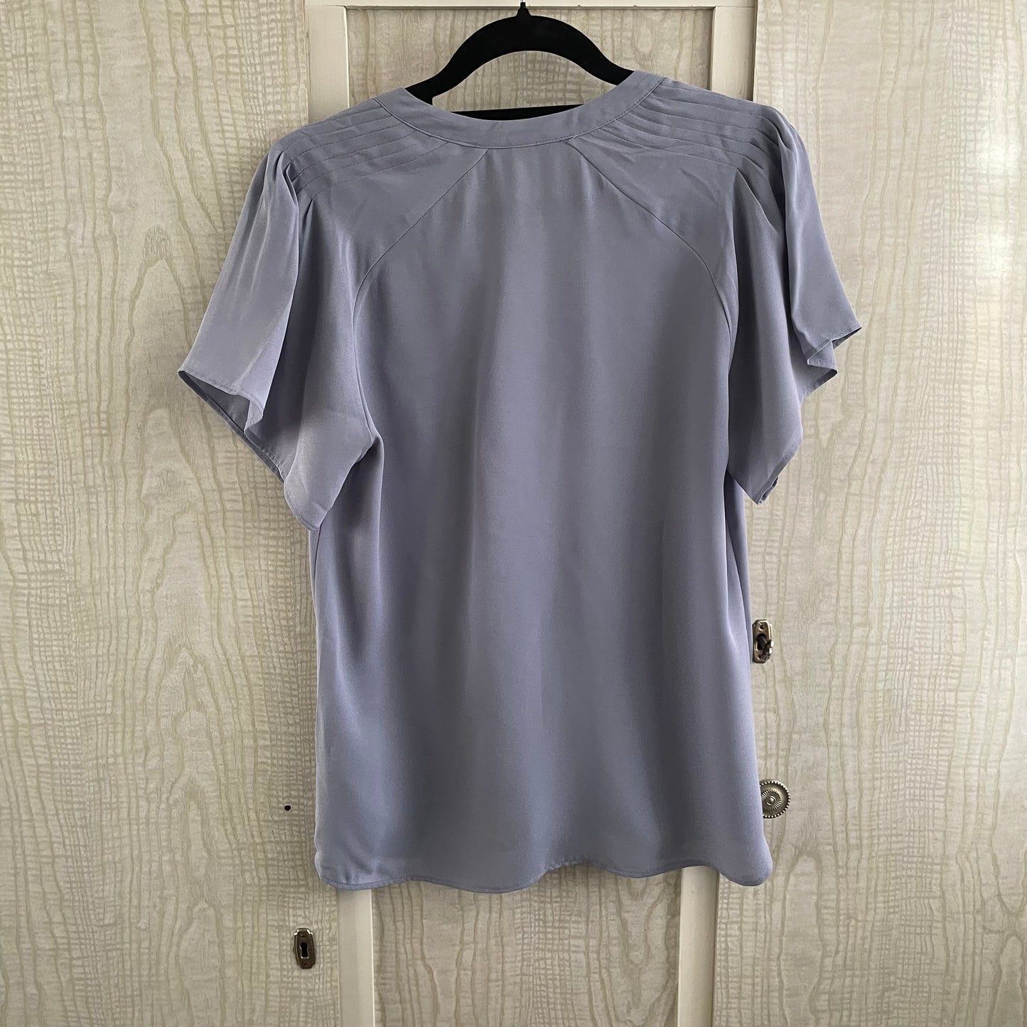 (XS) Blue/Grey Blouse