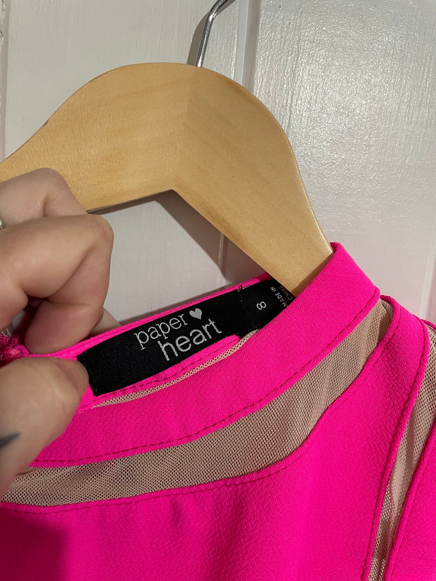 (8) Paper Heart | Pink Dress