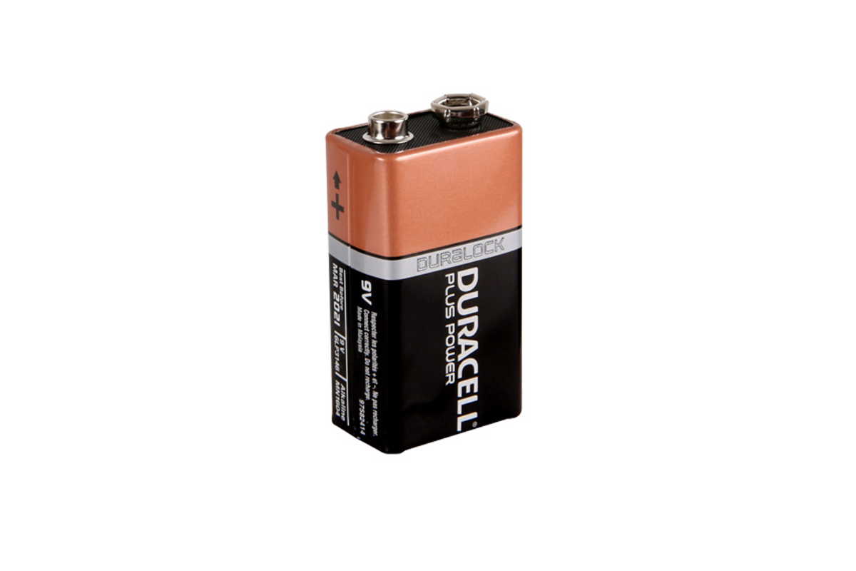 Image of BATTERY DURACELL ALKALINE 9V