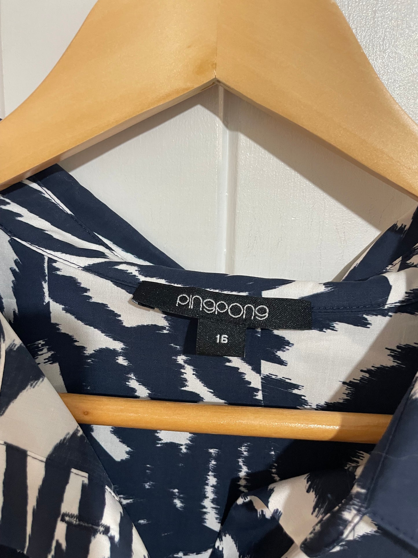 (16) Ping Pong | LS Blouse