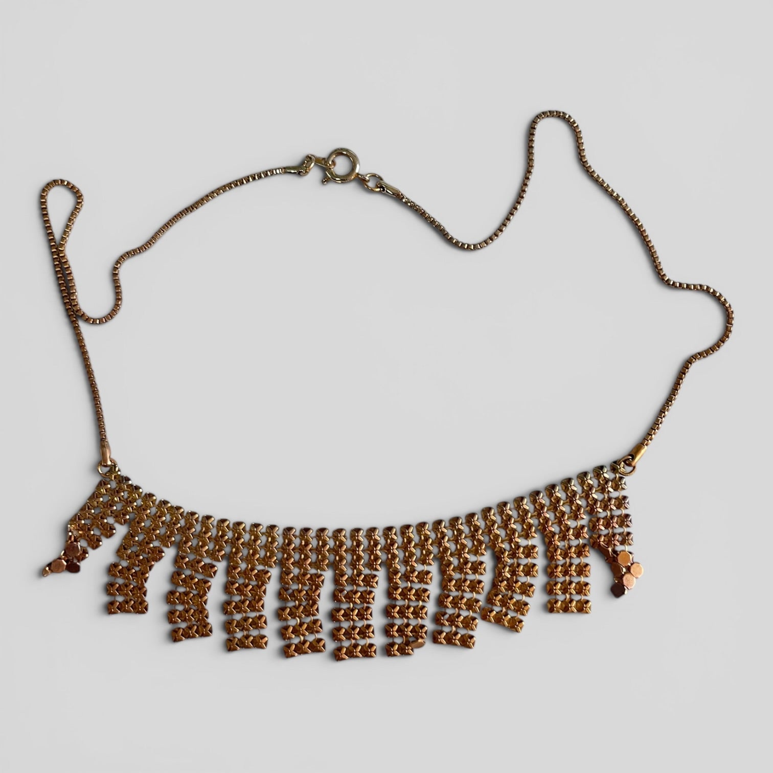 Image of Necklace Bronze Mesh Type