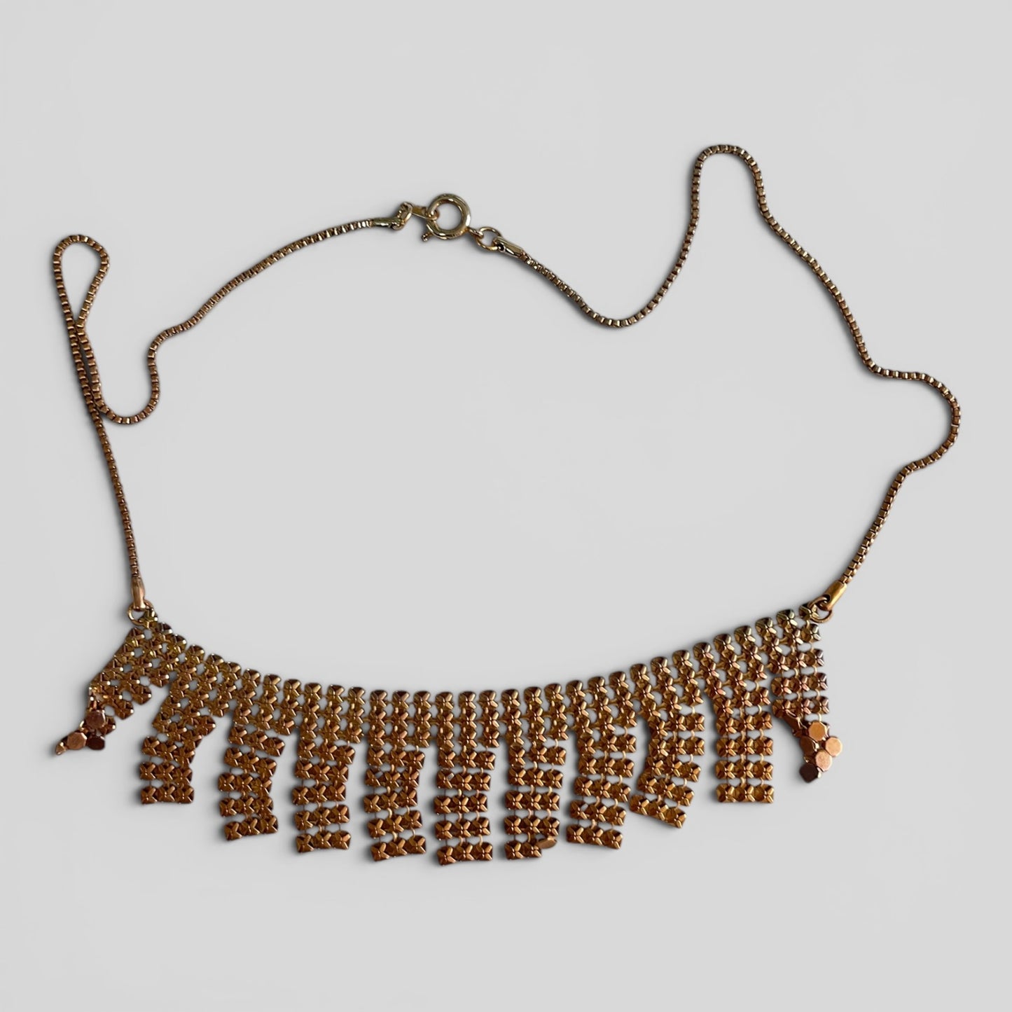 Necklace Bronze Mesh Type