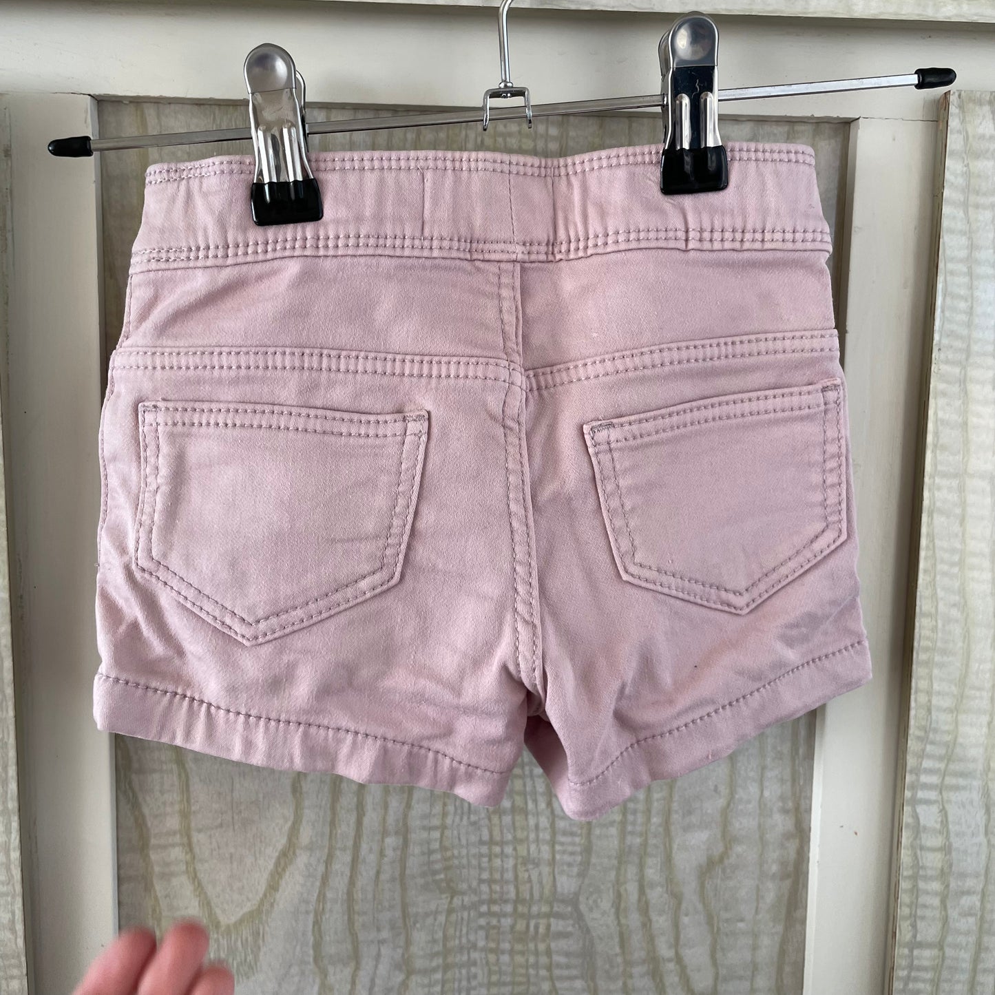 (1) Pink Denim Shorts