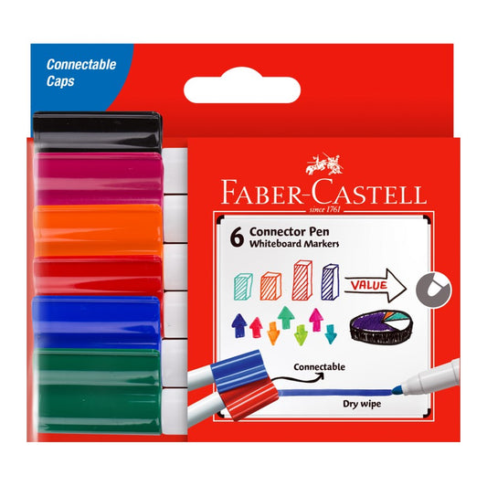 MARKER WHITEBOARD FABER CONNECTOR WLT6