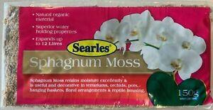 SPHAGNUM MOSS 150GM 12LT COMPRESSED SEARLES