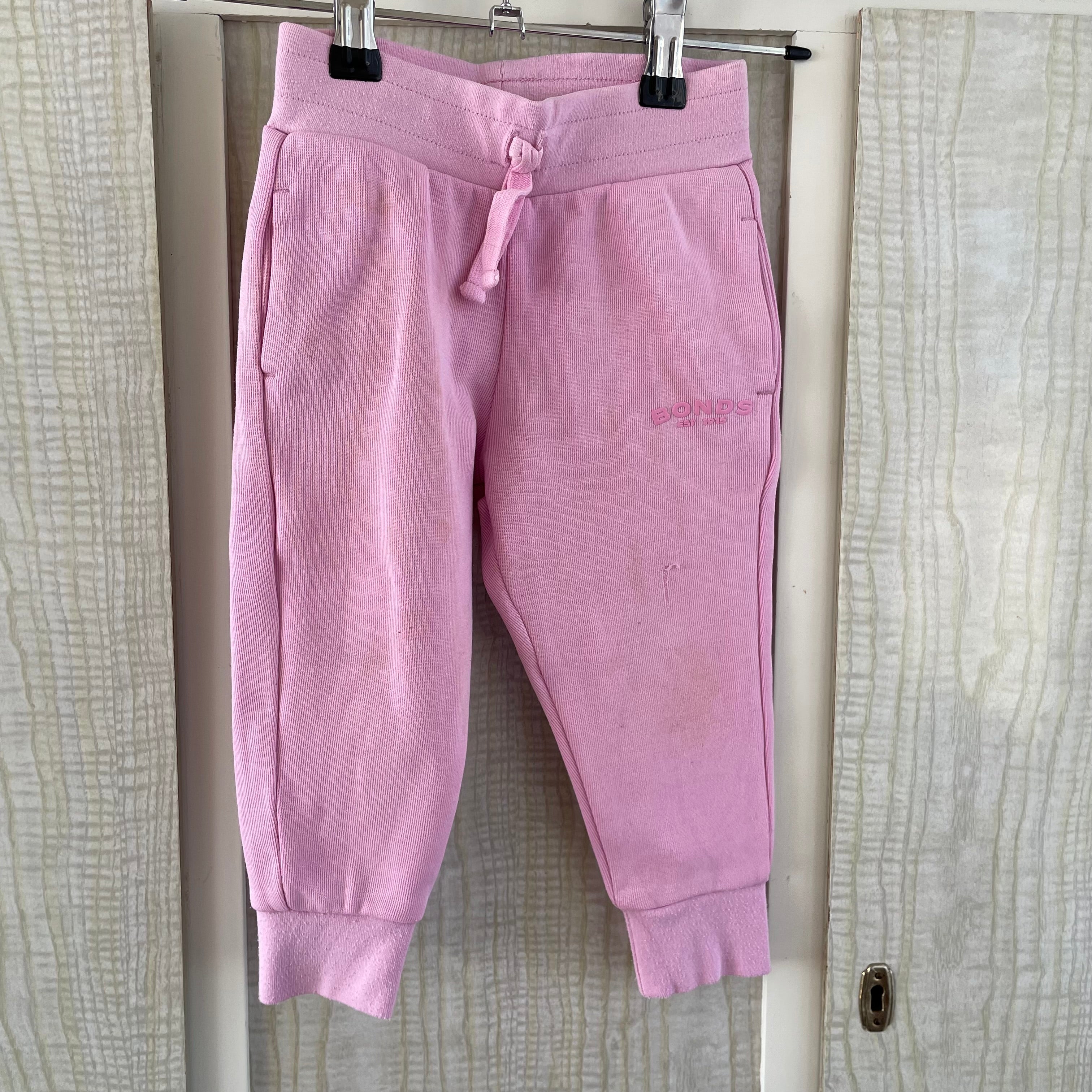 1 Bonds Pink Tracksuit Pants