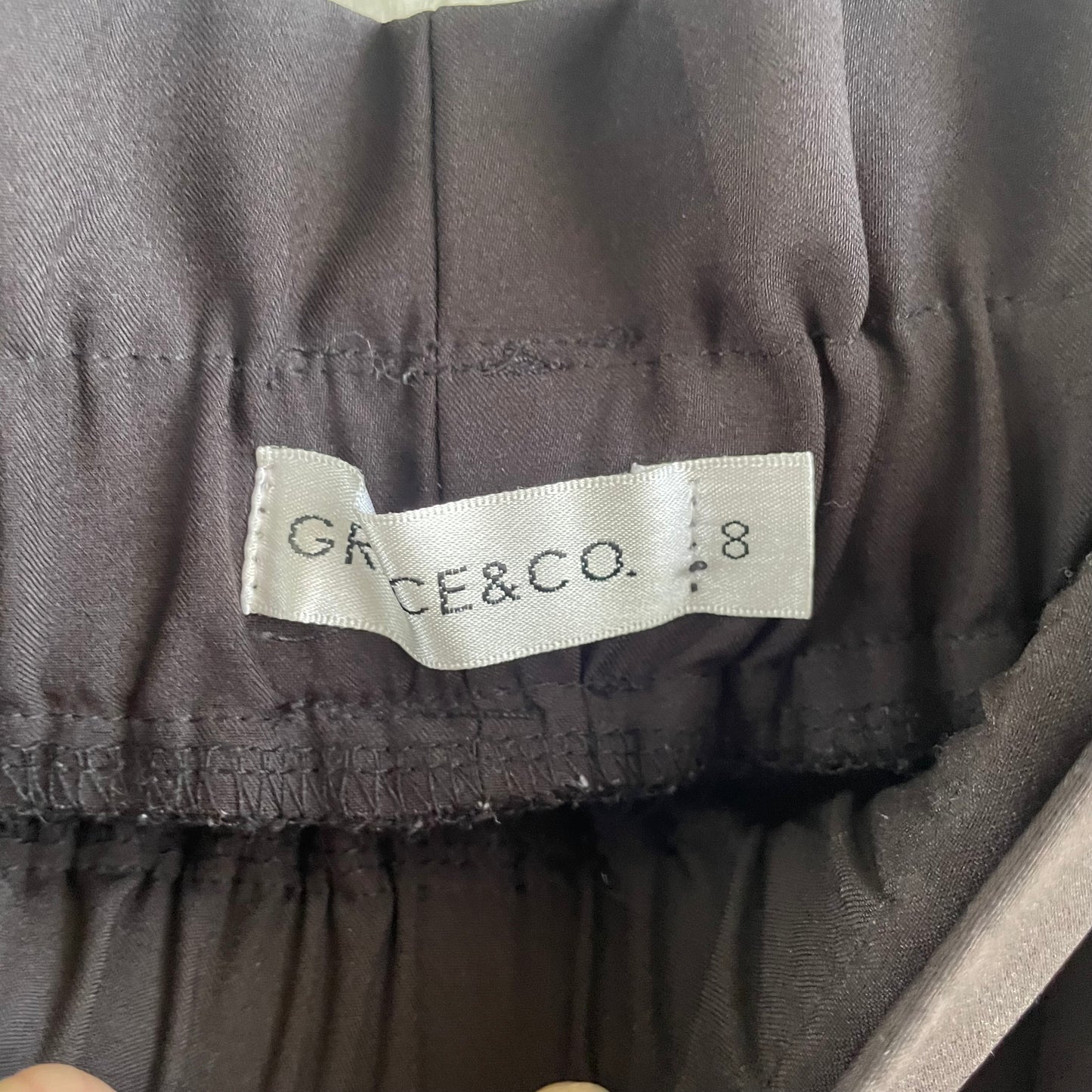 (8) Grace & Co Black Shorts