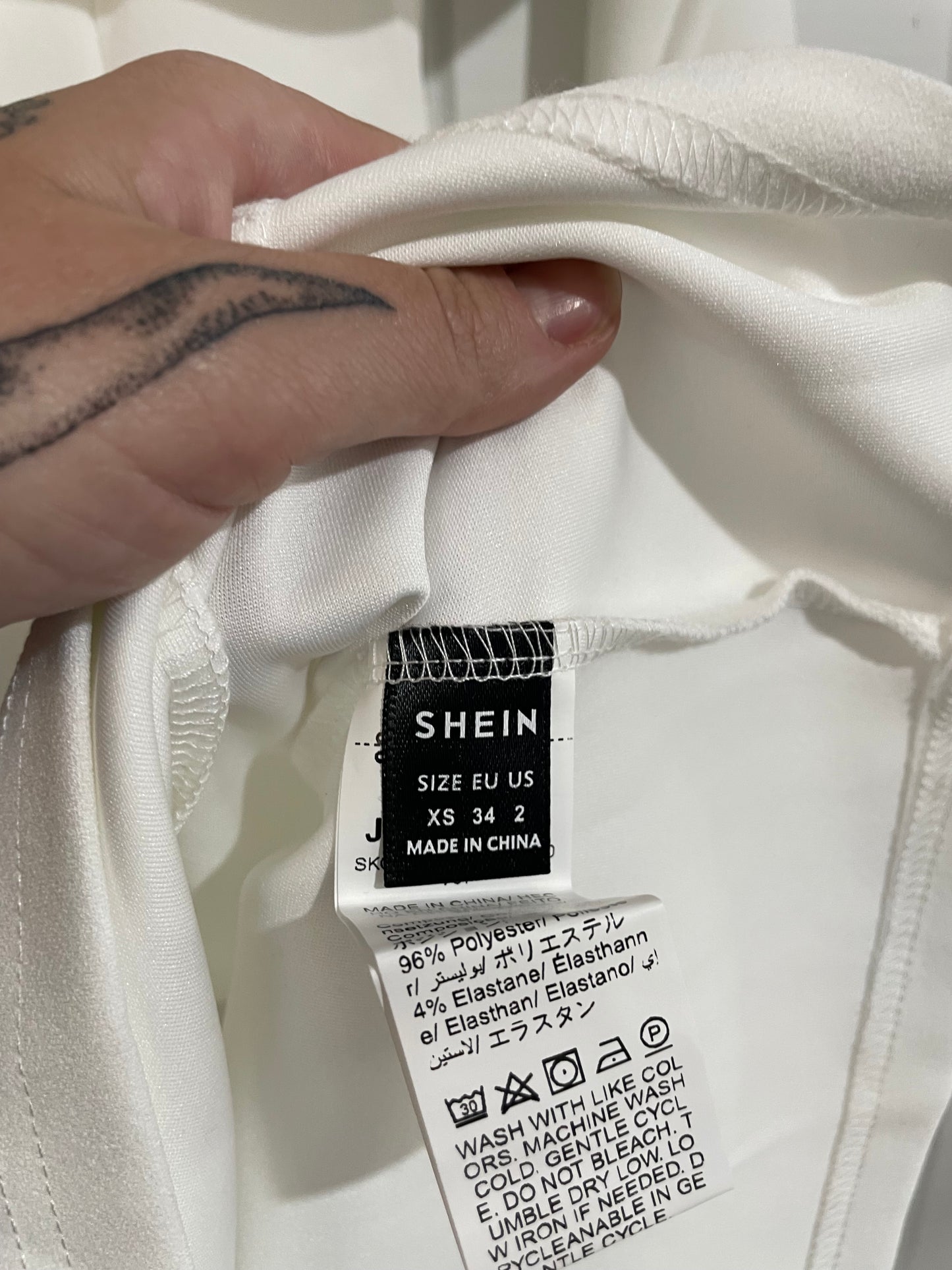 (XS) Shein | White Dress