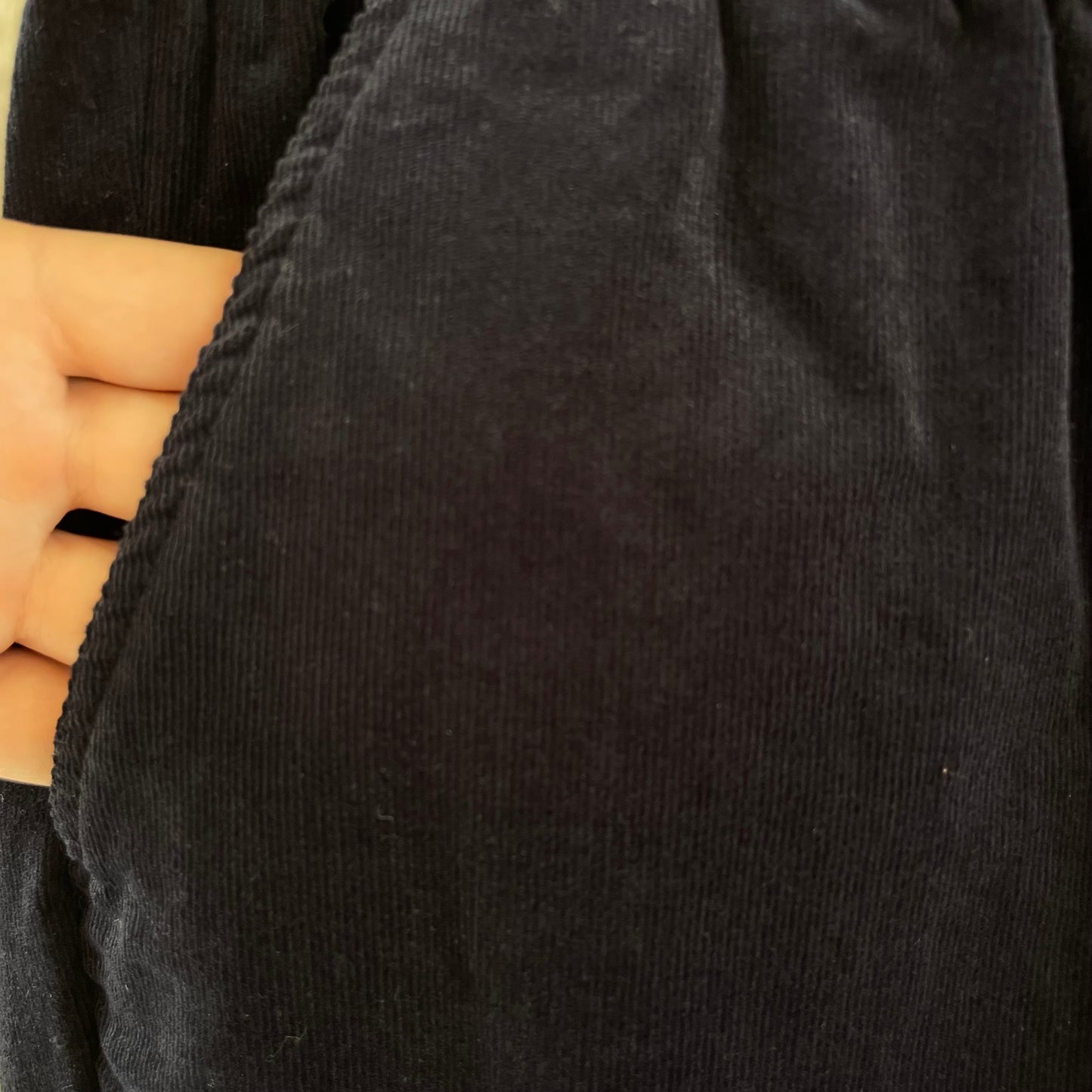 (10) Navy Corduroy Pants