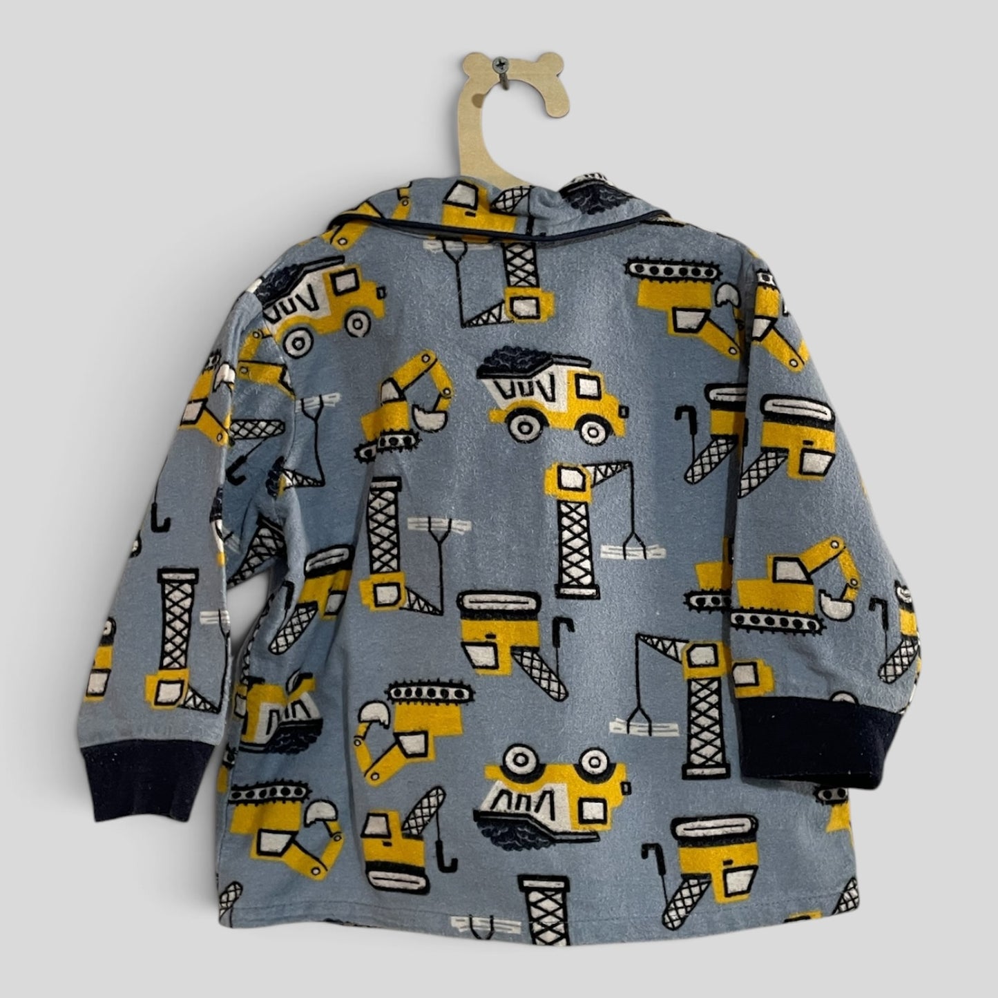 (1JNR) Baby Berry | Digger Flannelette PJ Shirt
