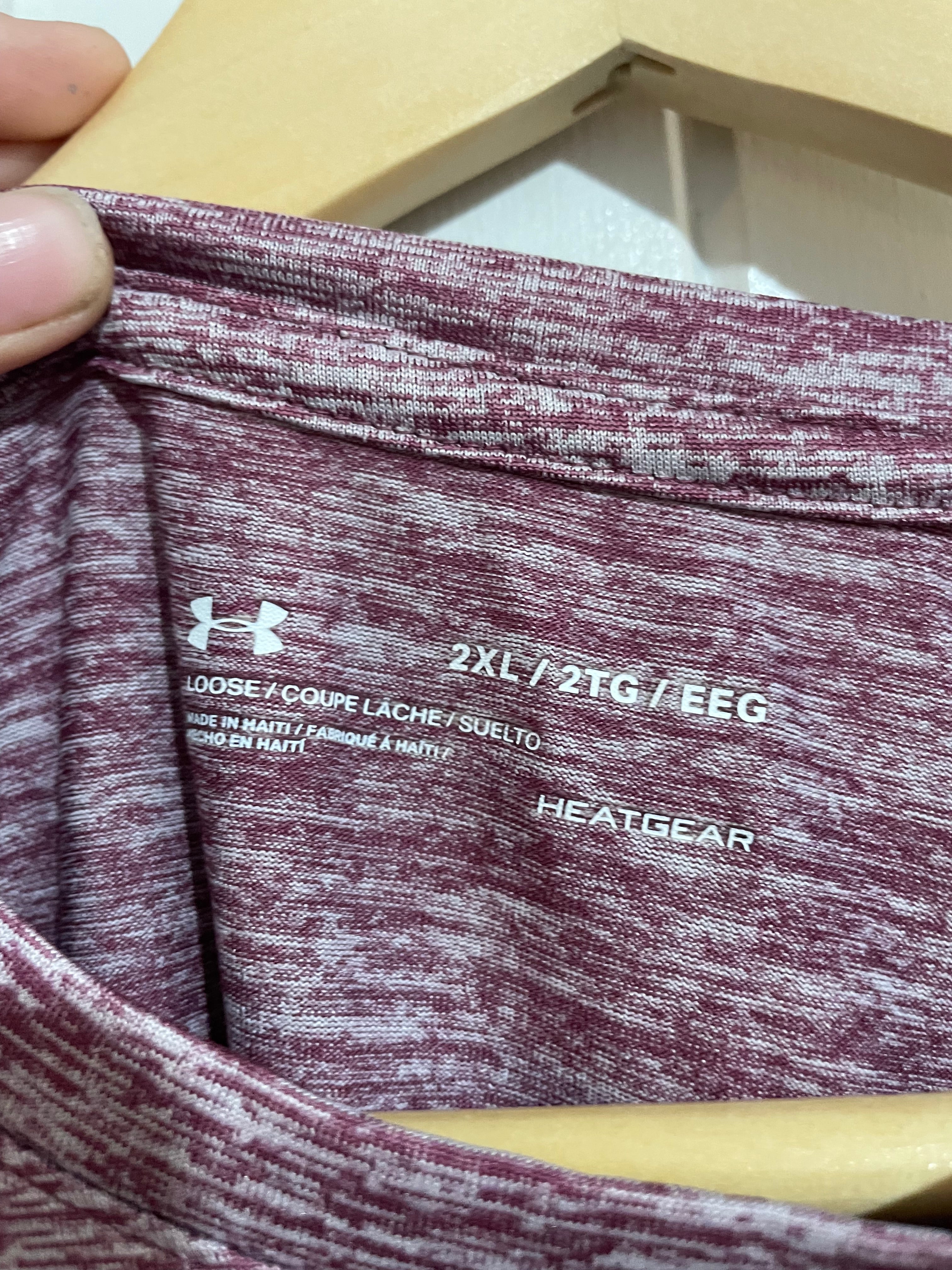 Image of (2XL) Under Armour | Maroon Tee