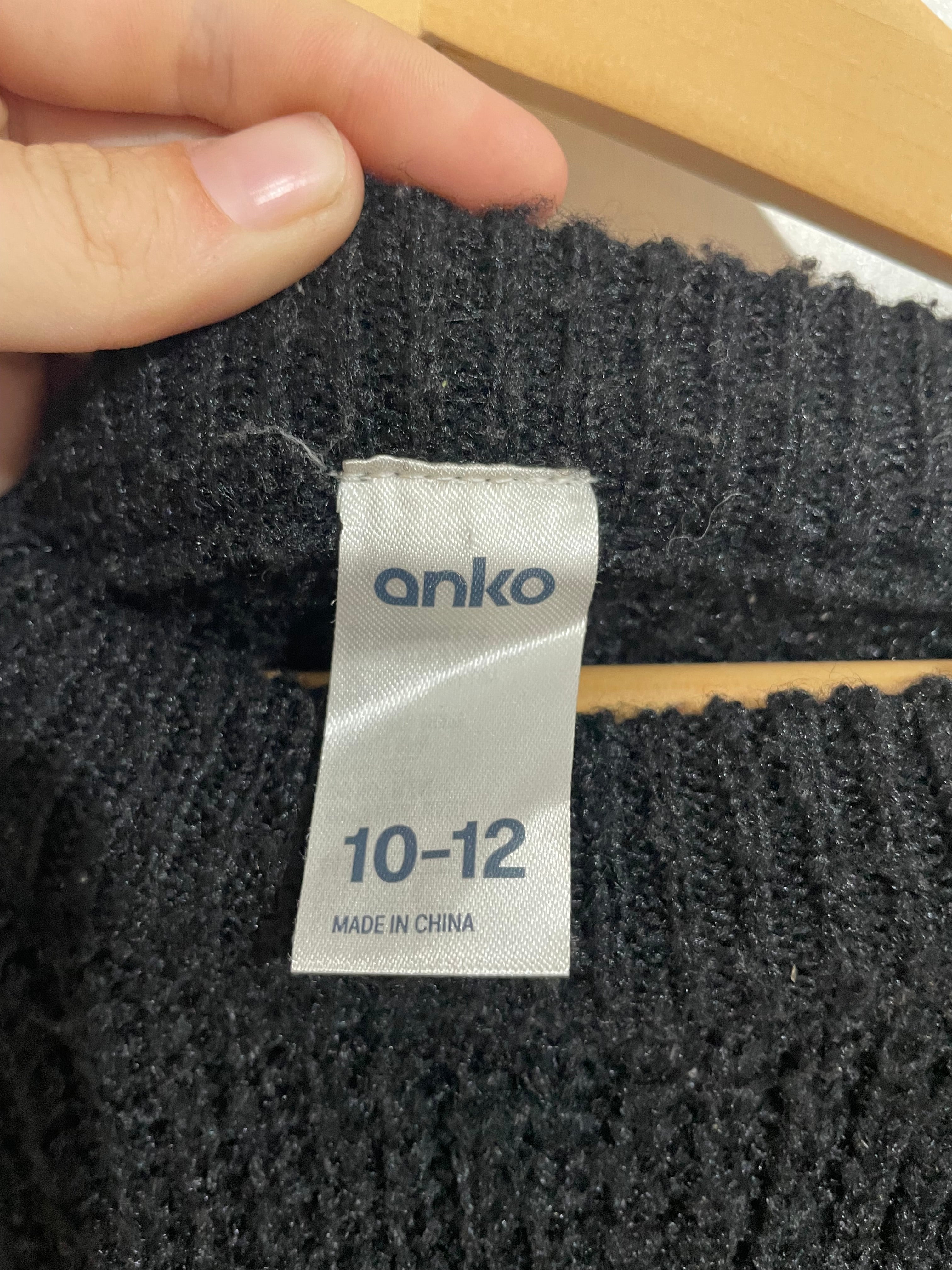 Image of (10-12) Anko | Black Sweater