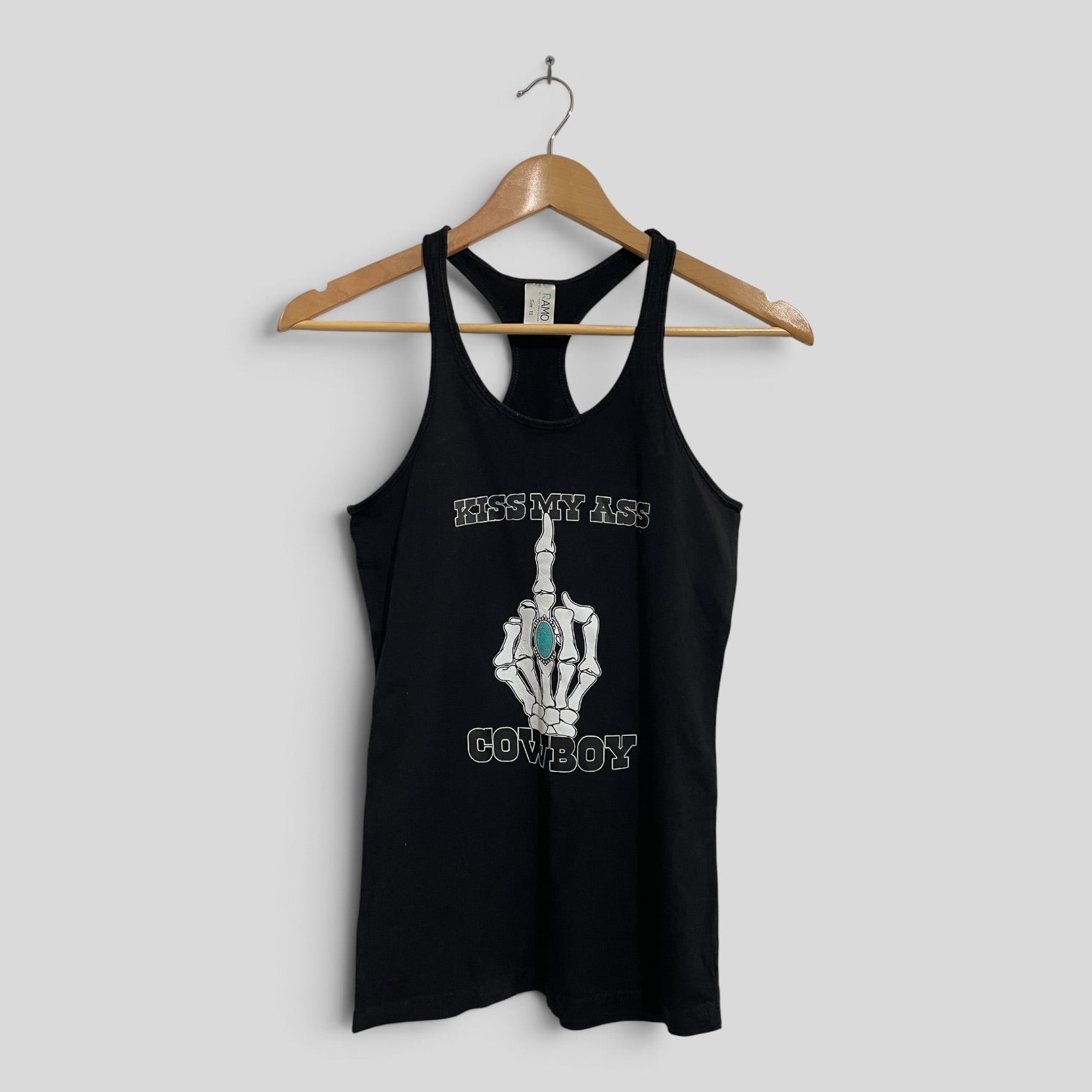Image of (10) Ramo | Kiss My Ass Cowboy Tank