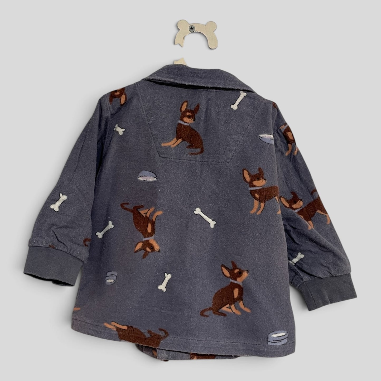 (1JNR) Target | Dog Flanellette PJ Shirt
