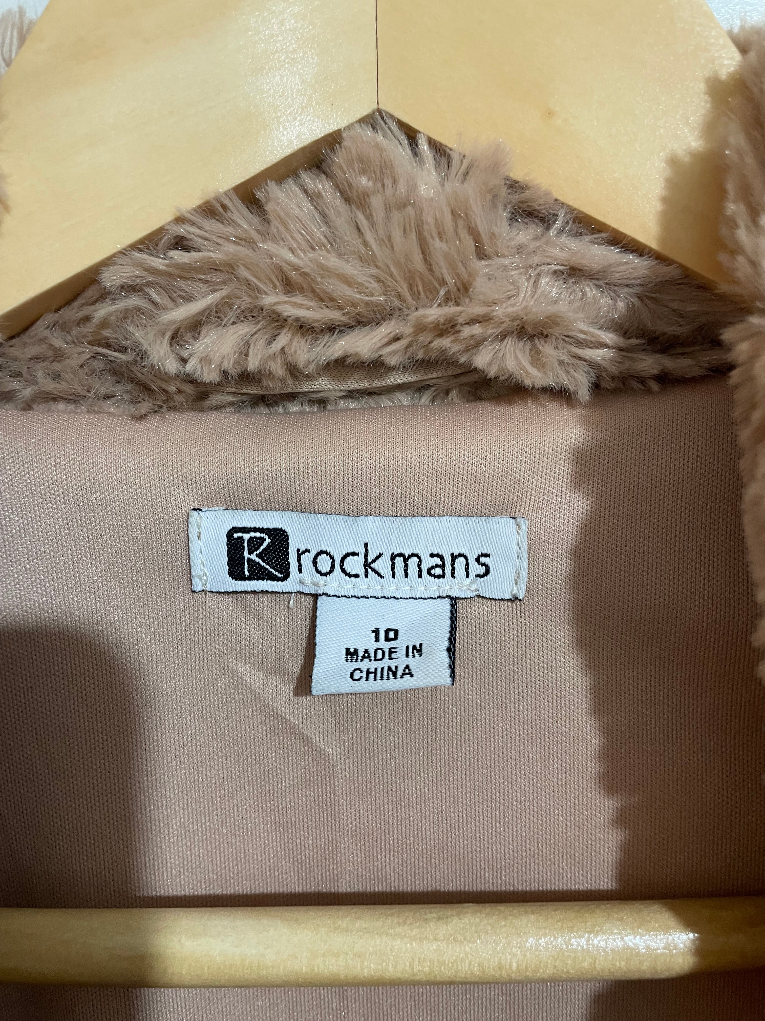 Image of (10) Rockmans | Brown Jacket Fluffy