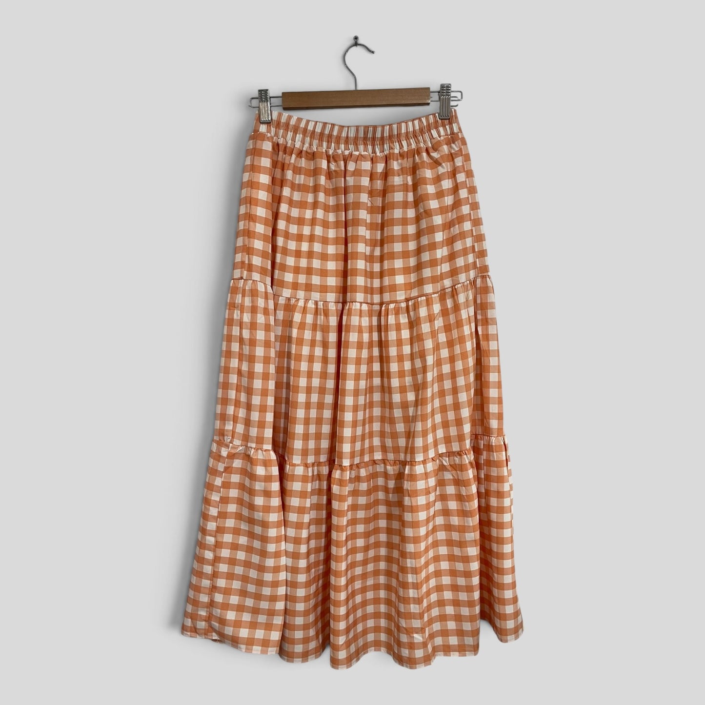 (8) Valleygirl | Gingham Maxi Skirt