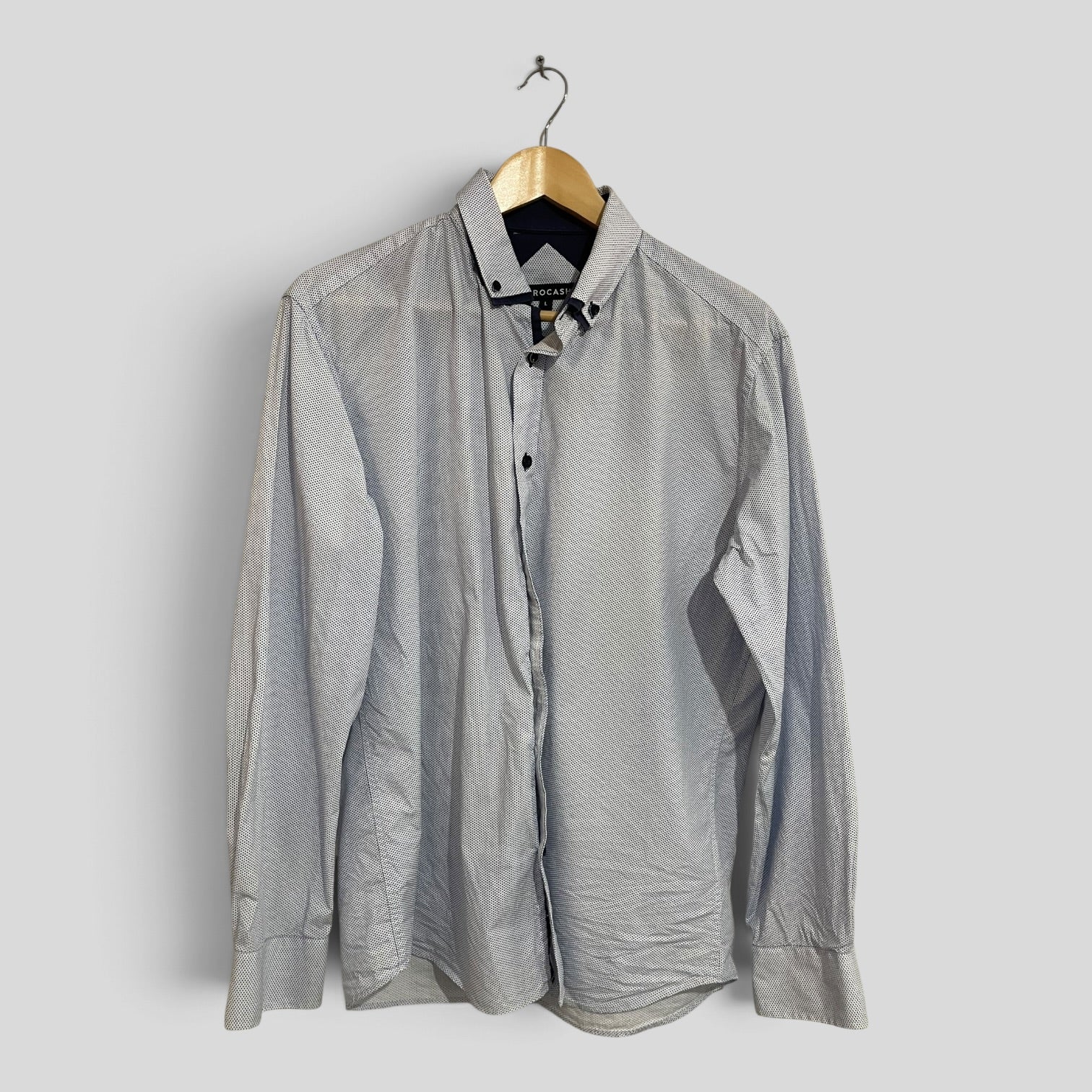 Image of (L) Tarocash | LS Blue Shirt