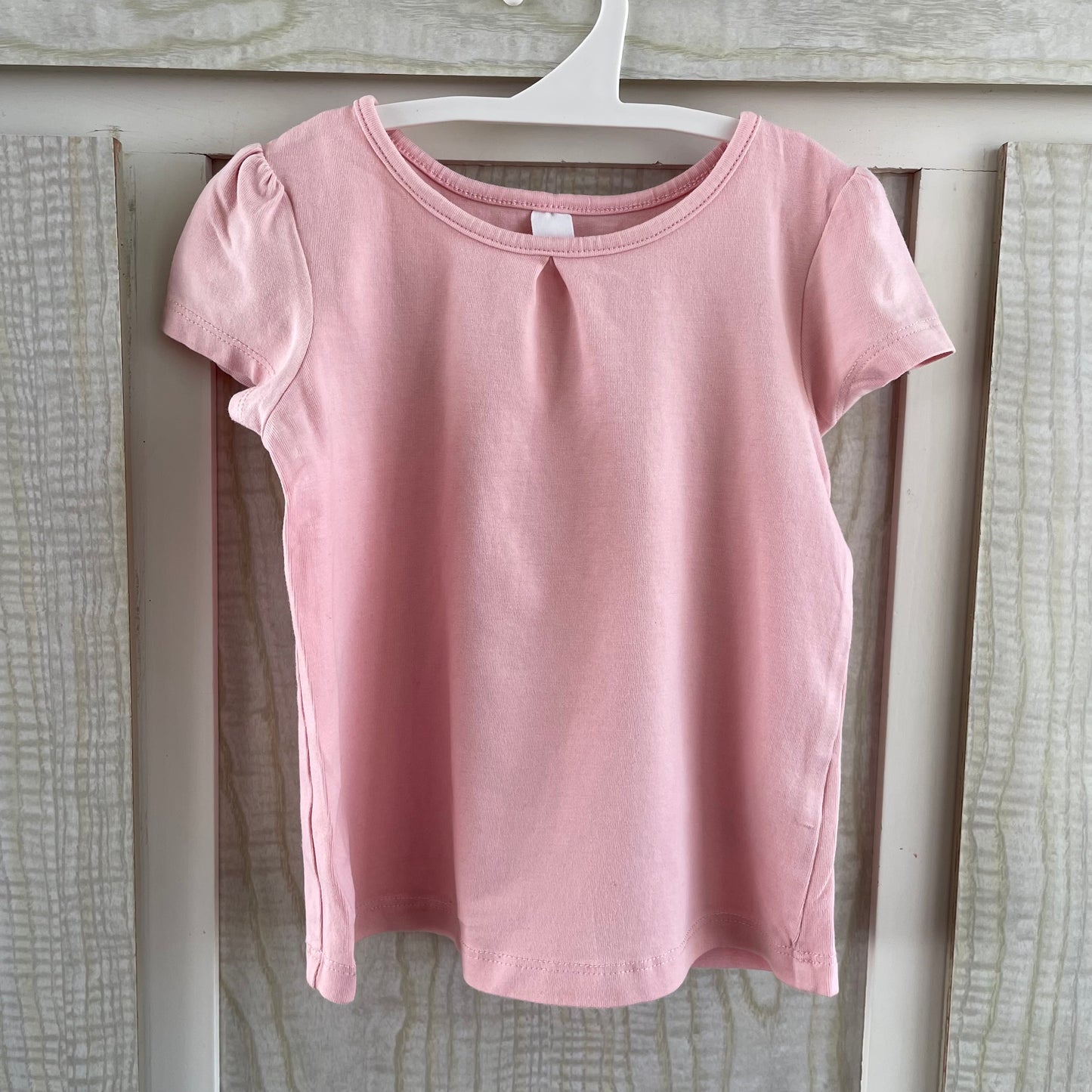 (1) Dymples. basic pink tee