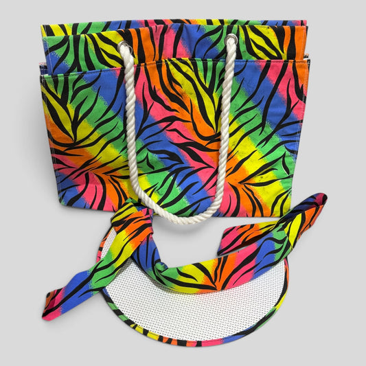 Bag & Visor | Rainbow