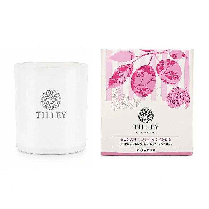 Sugar Plum & Cassis Candle 240g
