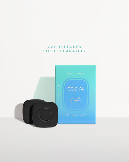 Ecoya | Lotus Flower Car Diffuser Fragrance Pods