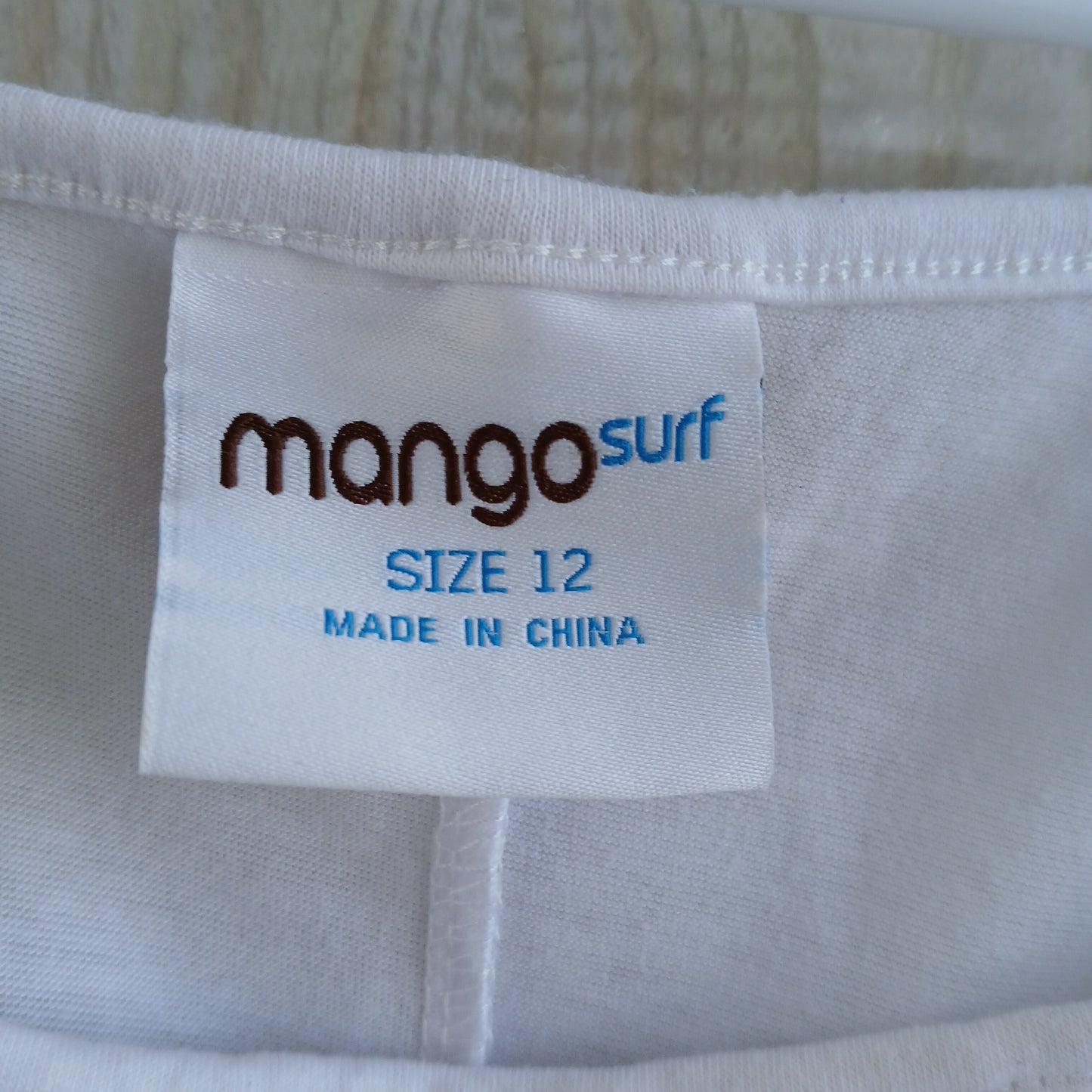 (12 kids) Mango Surf White Blouse