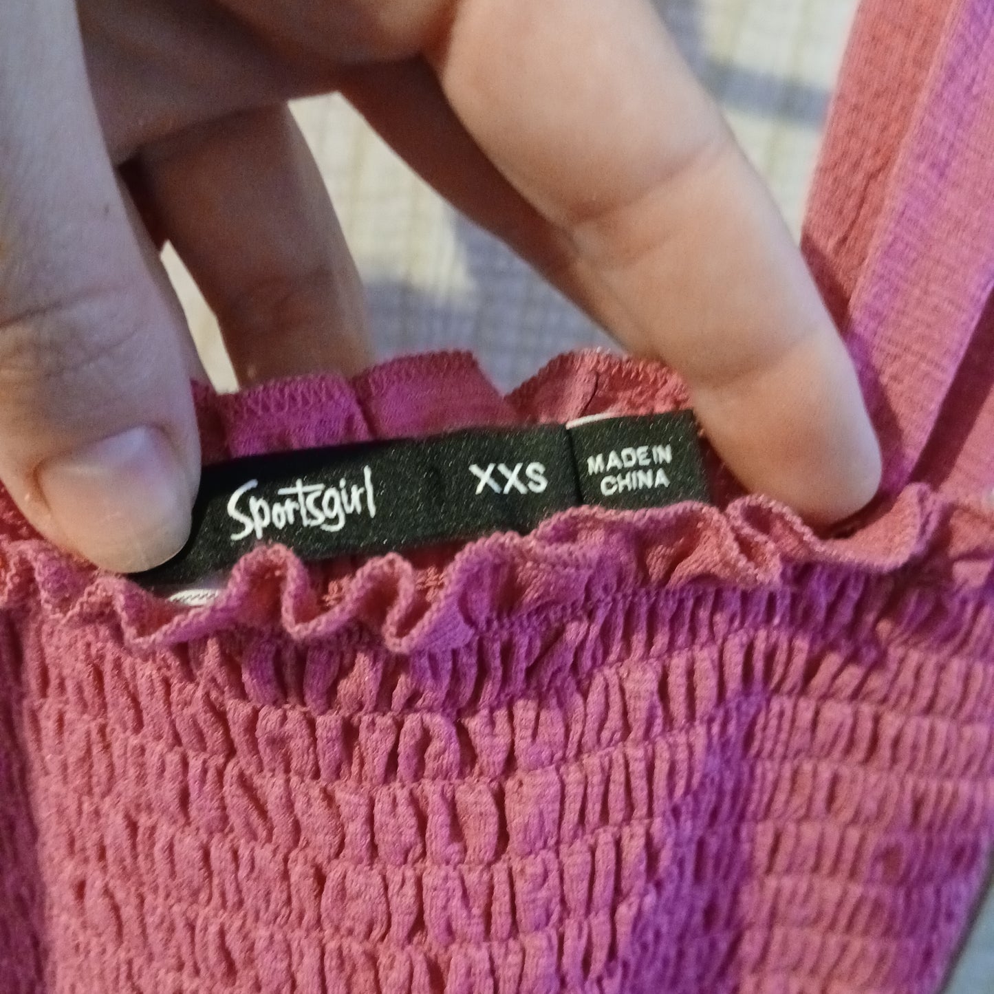 (XXS) Sportsgirl Pink Crop Top