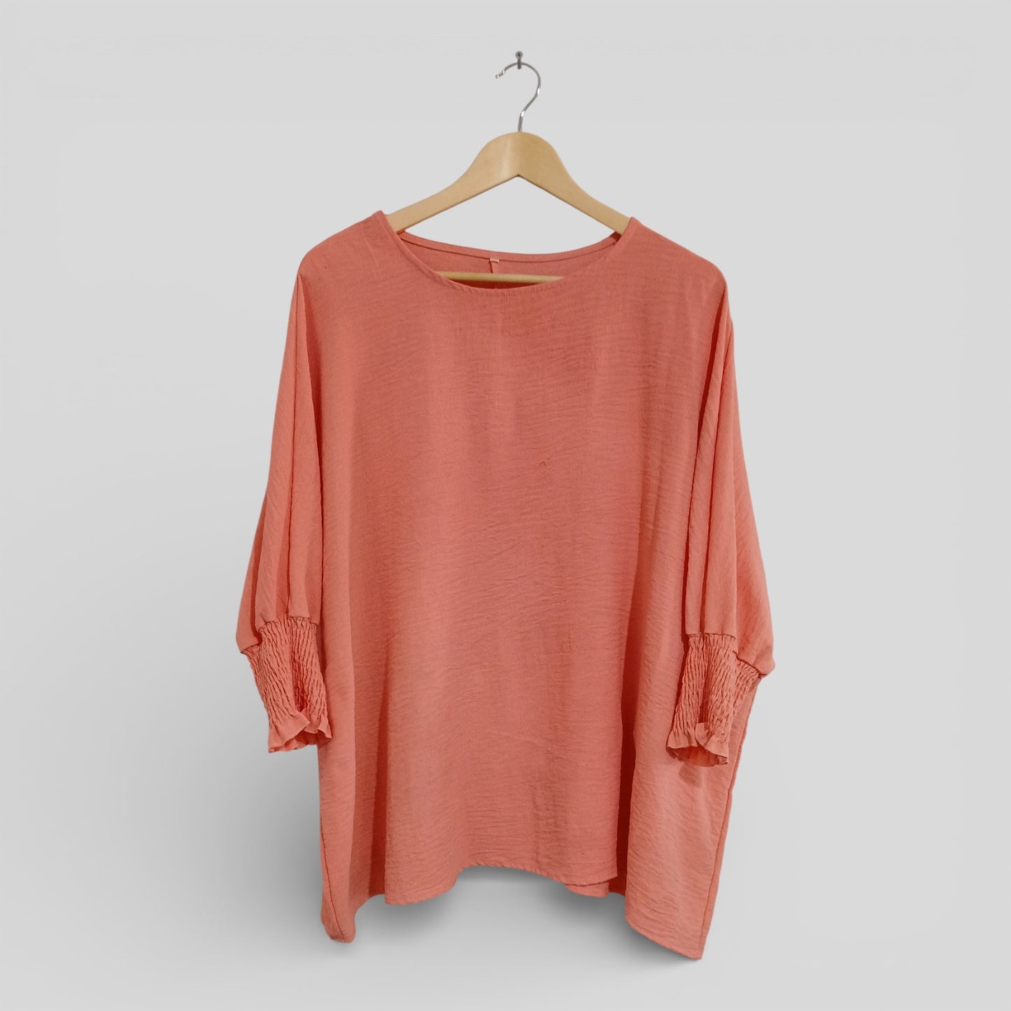 (XL) Shein | Peach Pink Blouse