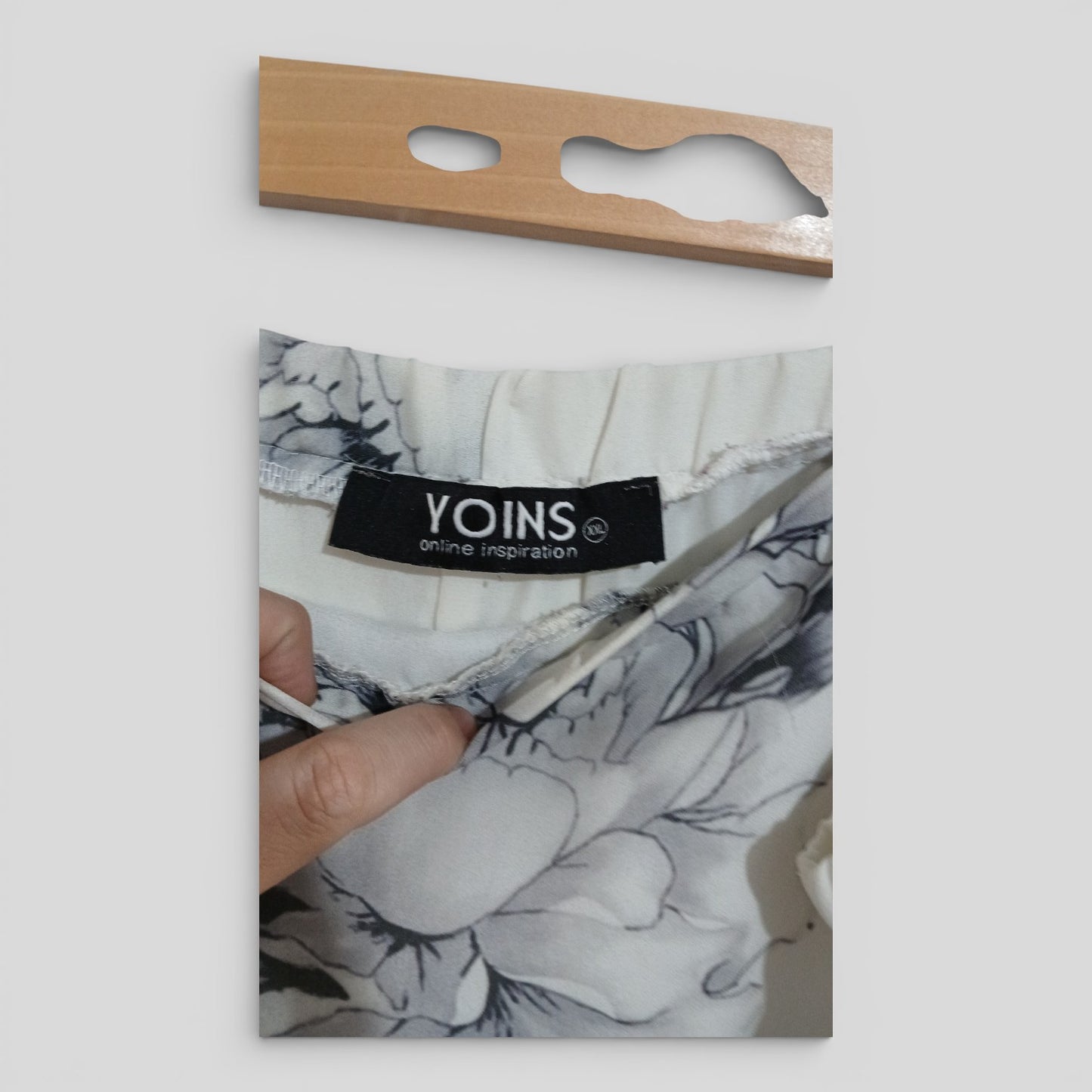 (XXL) YOINS | Floral Blouse