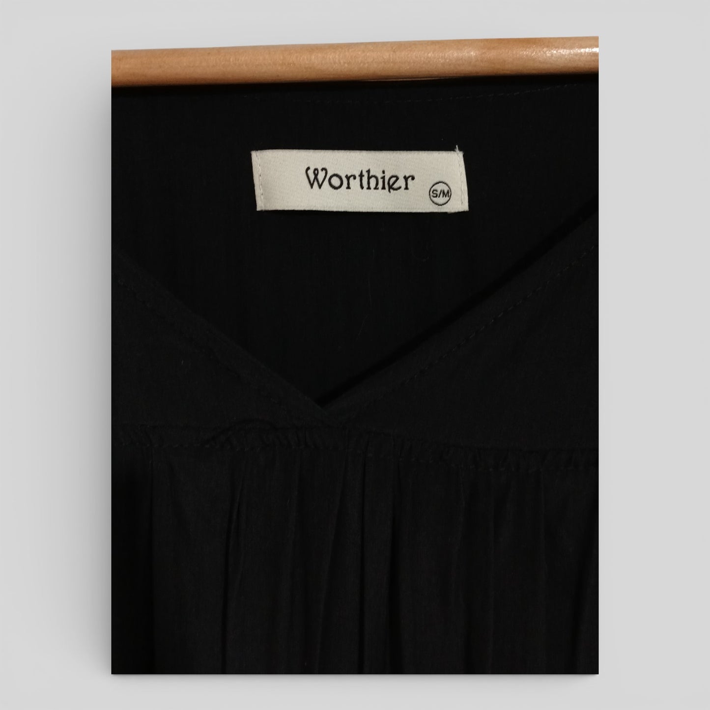 (S/M) Worthier | Black Dress