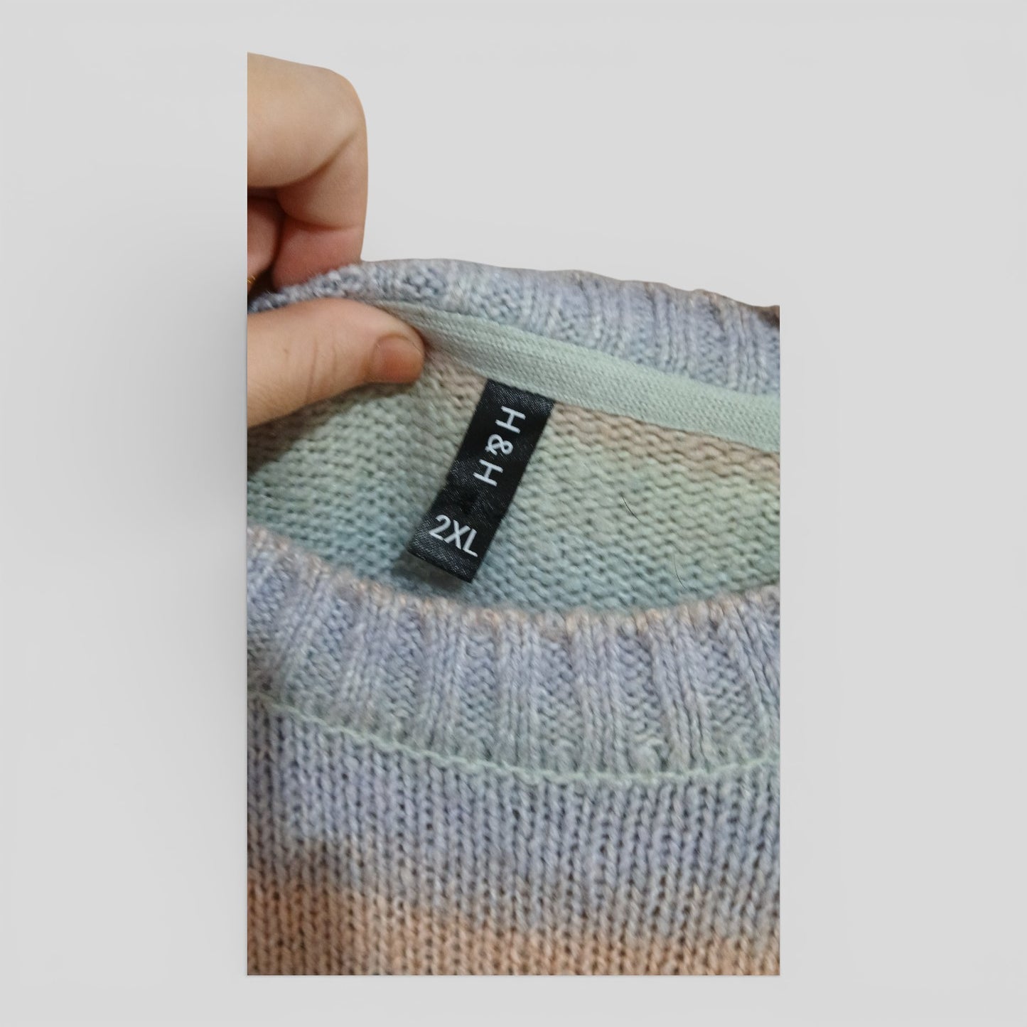 (2XL) H&H | Striped Sweater