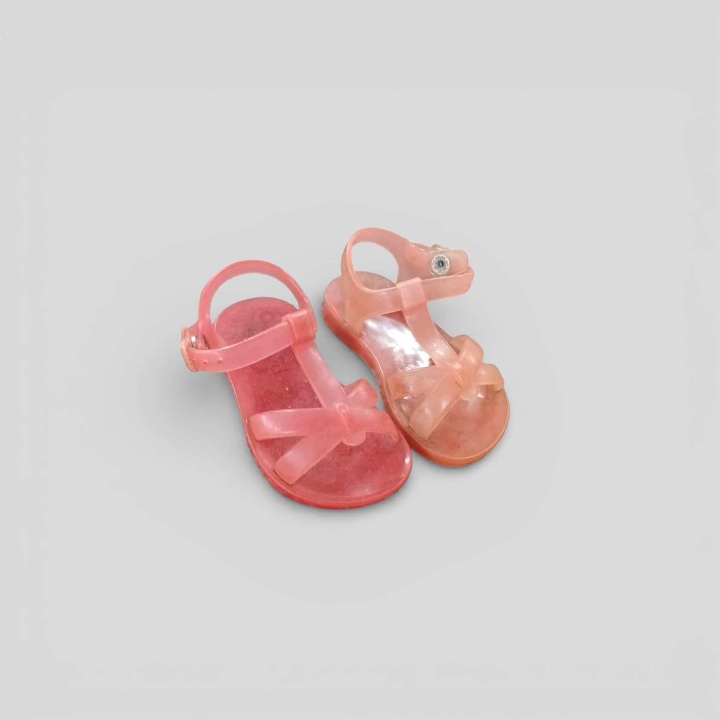 (5JNR) Seed | Pink Jelly Sandals