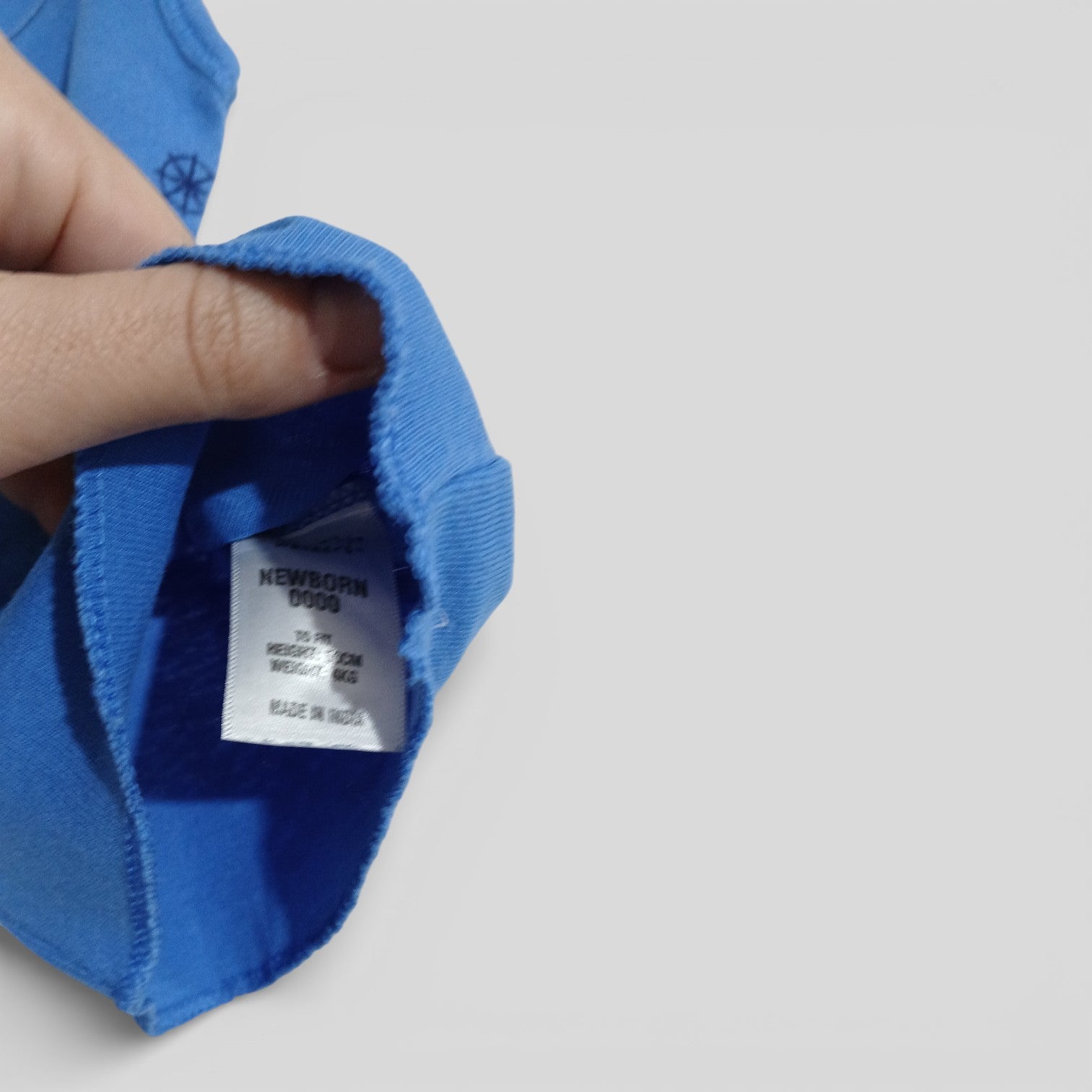 Image of (0000JNR) Tiny Little Wonders | Blue Singlet
