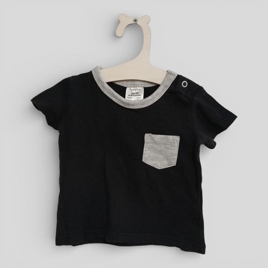 (000JNR) Dymples | Black/Grey Tee