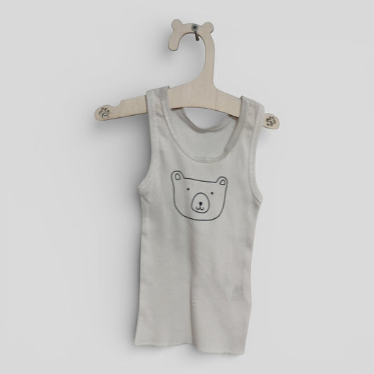 (000JNR) Kids&Co | Bear Singlet