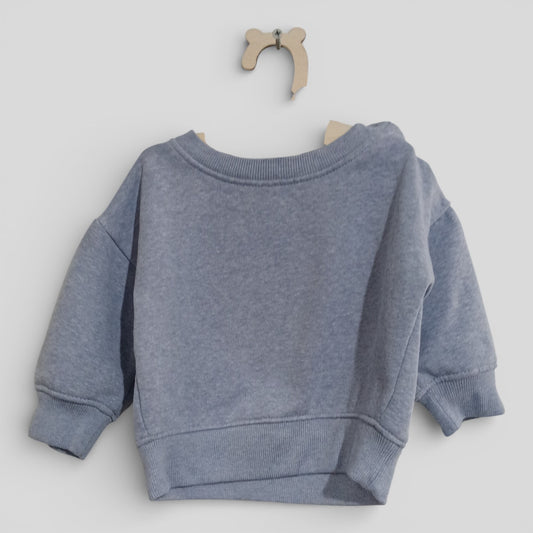 (0JNR) Australian Cotton | Blue Jumper