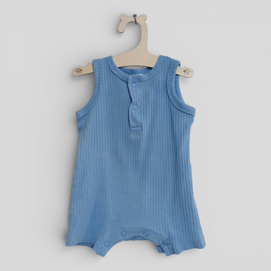 (000JNR) Dymples | SS Blue Romper