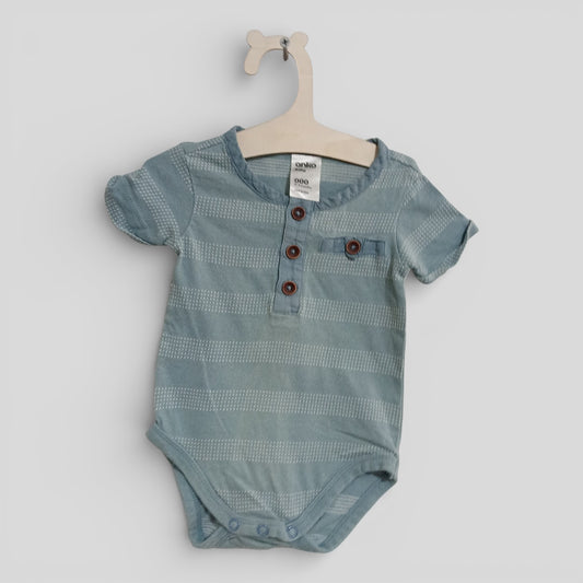 (000JNR) Anko | Striped Dot Onesie