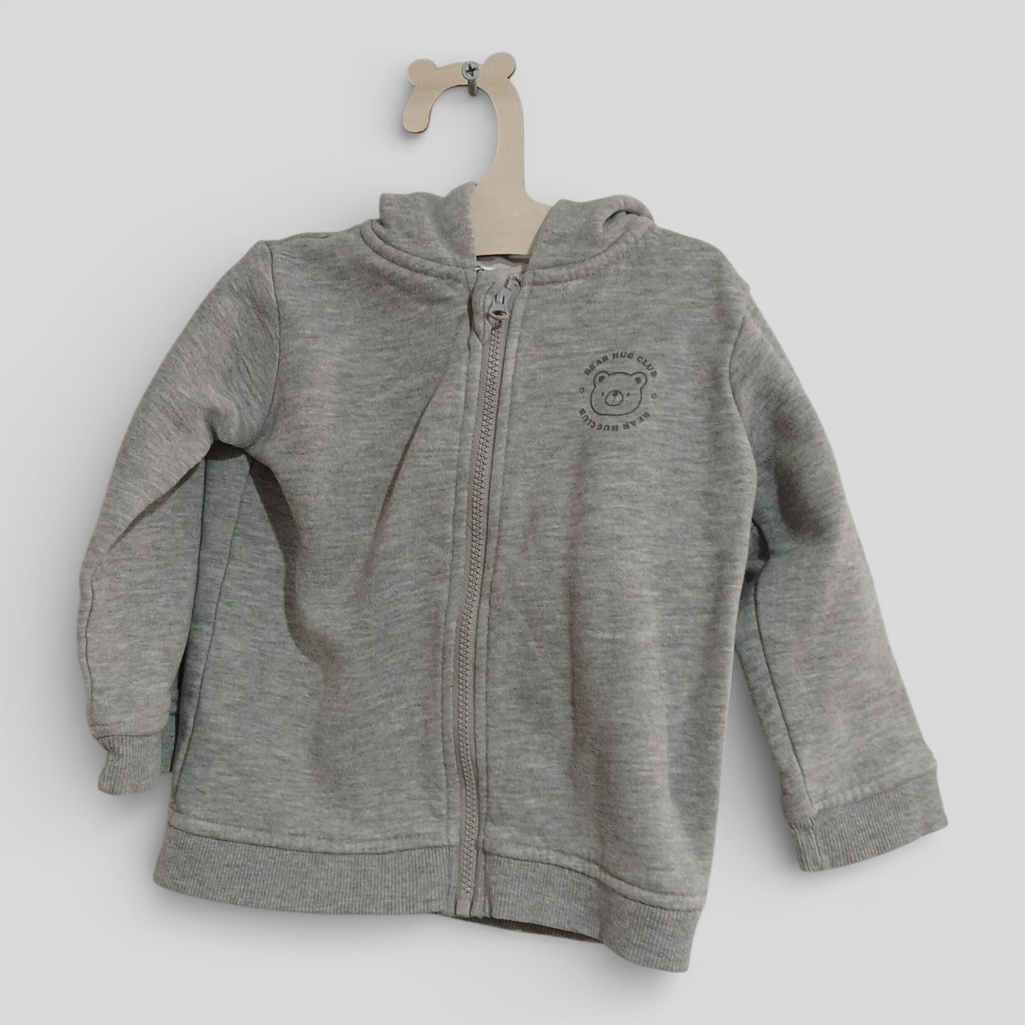 (1JNR) Anko | Bear Zip Hoodie