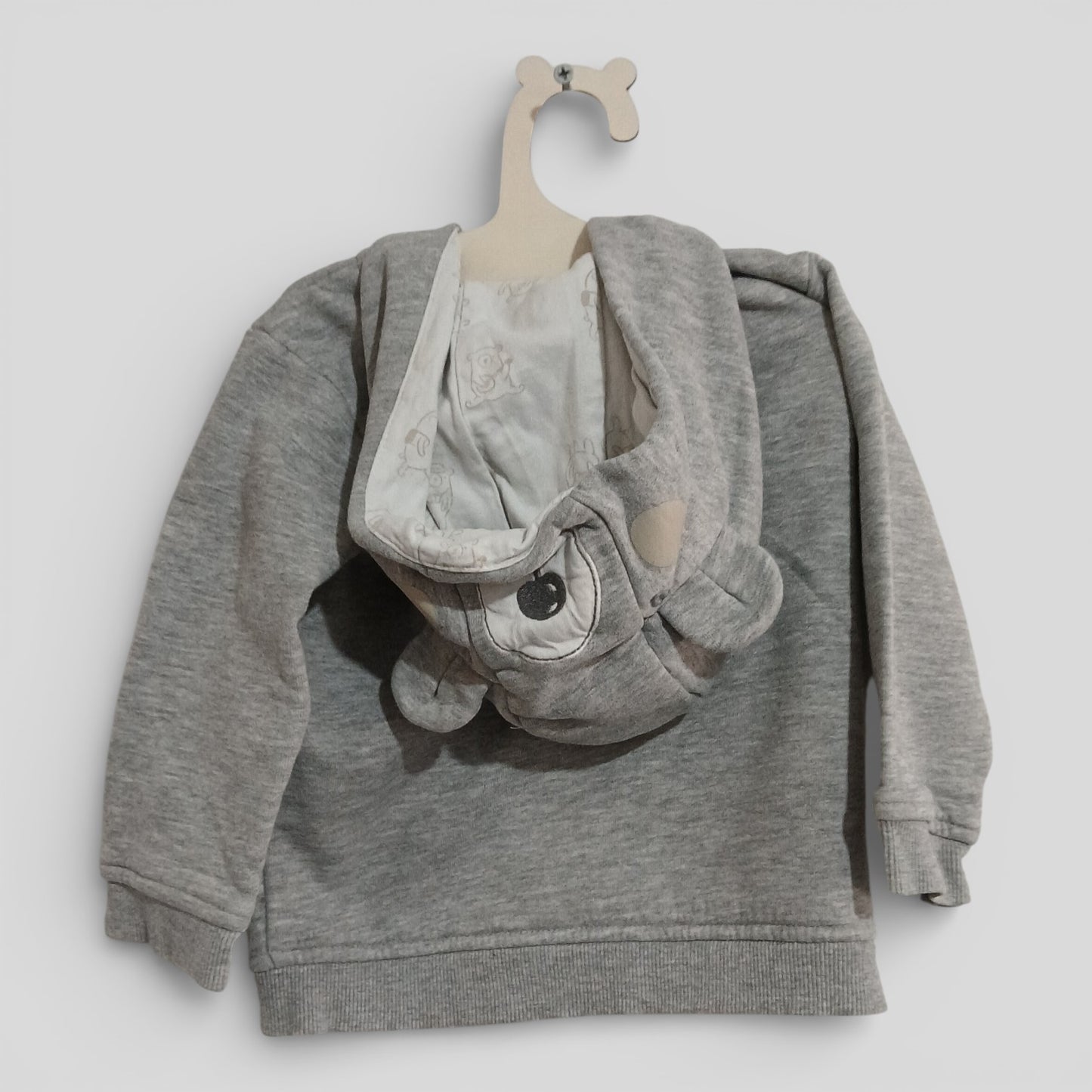 (1JNR) Anko | Bear Zip Hoodie