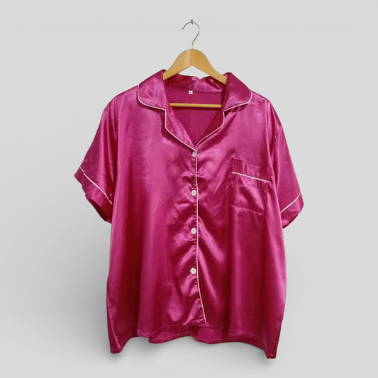 (2XL) Pink PJ Shirt