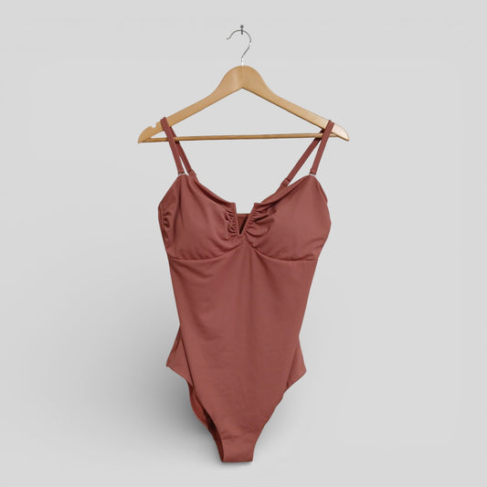 (16) Target | Rust One Piece Swimmers
