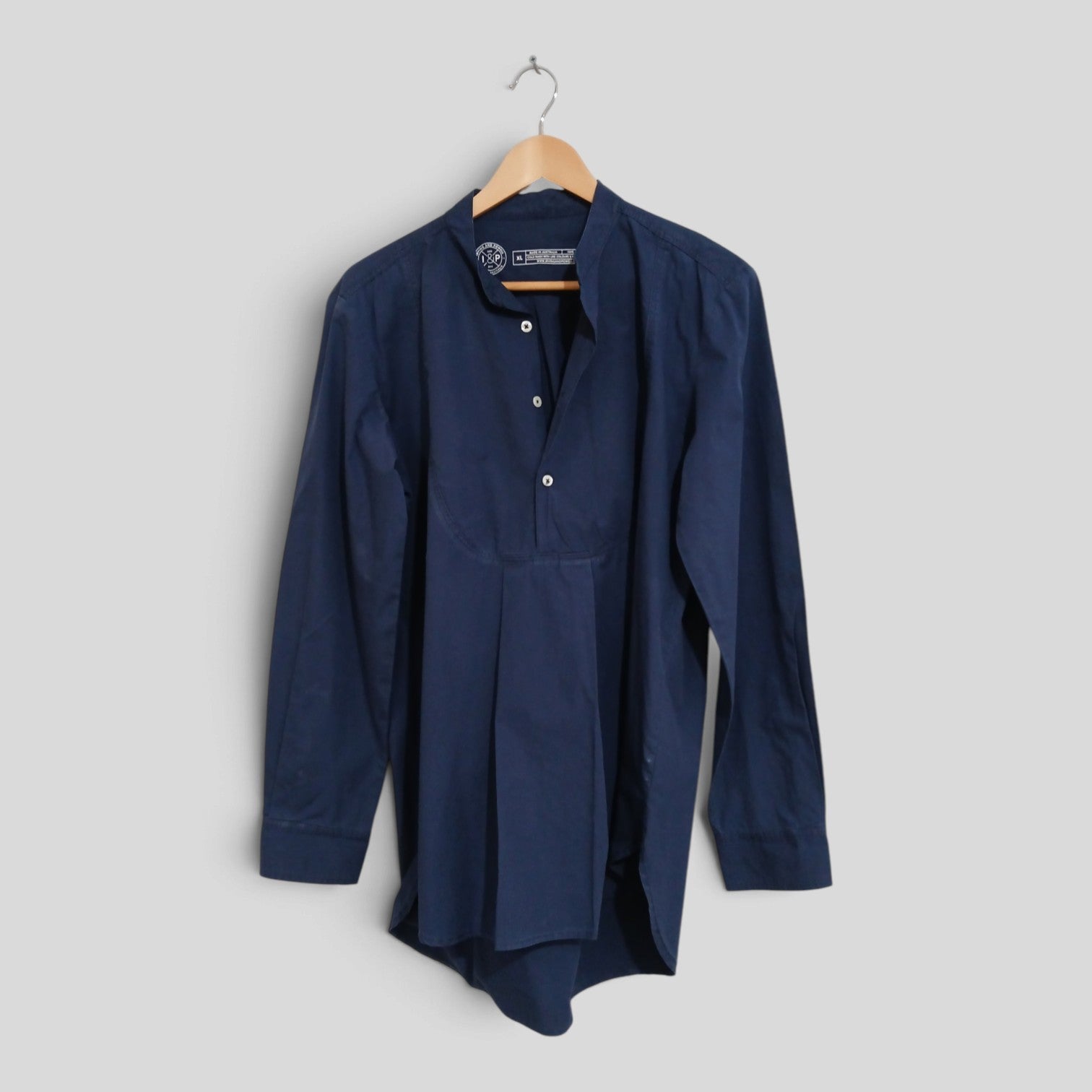 Image of (XL) Irving & Powell | LS Navy Blouse