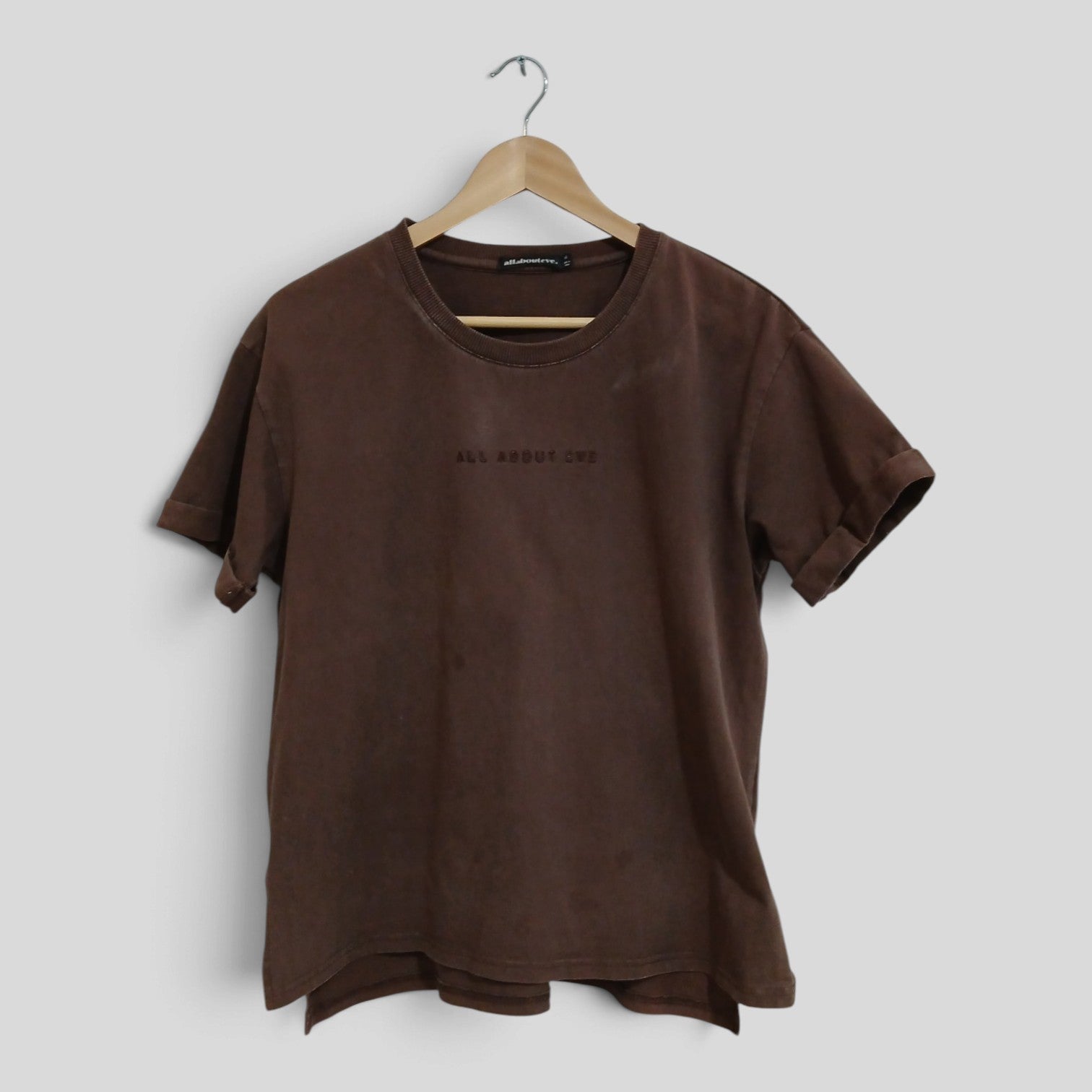 Image of (14) All About Eve | Brown Tee