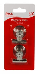 LETTER CLIPS MAGNETIC 32MM PK2 STAT