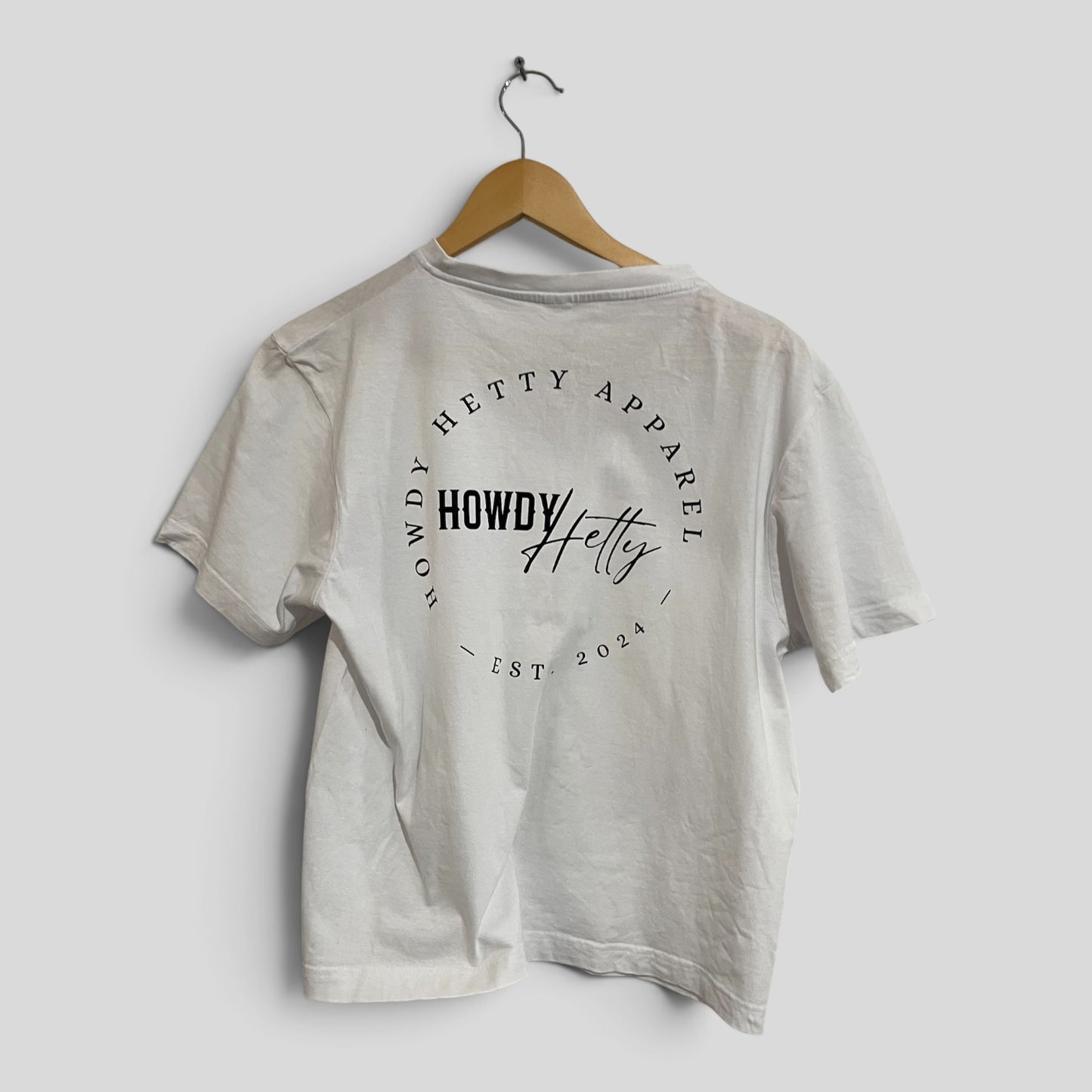 (XS) Ramo | Howdy Hetty White Tee