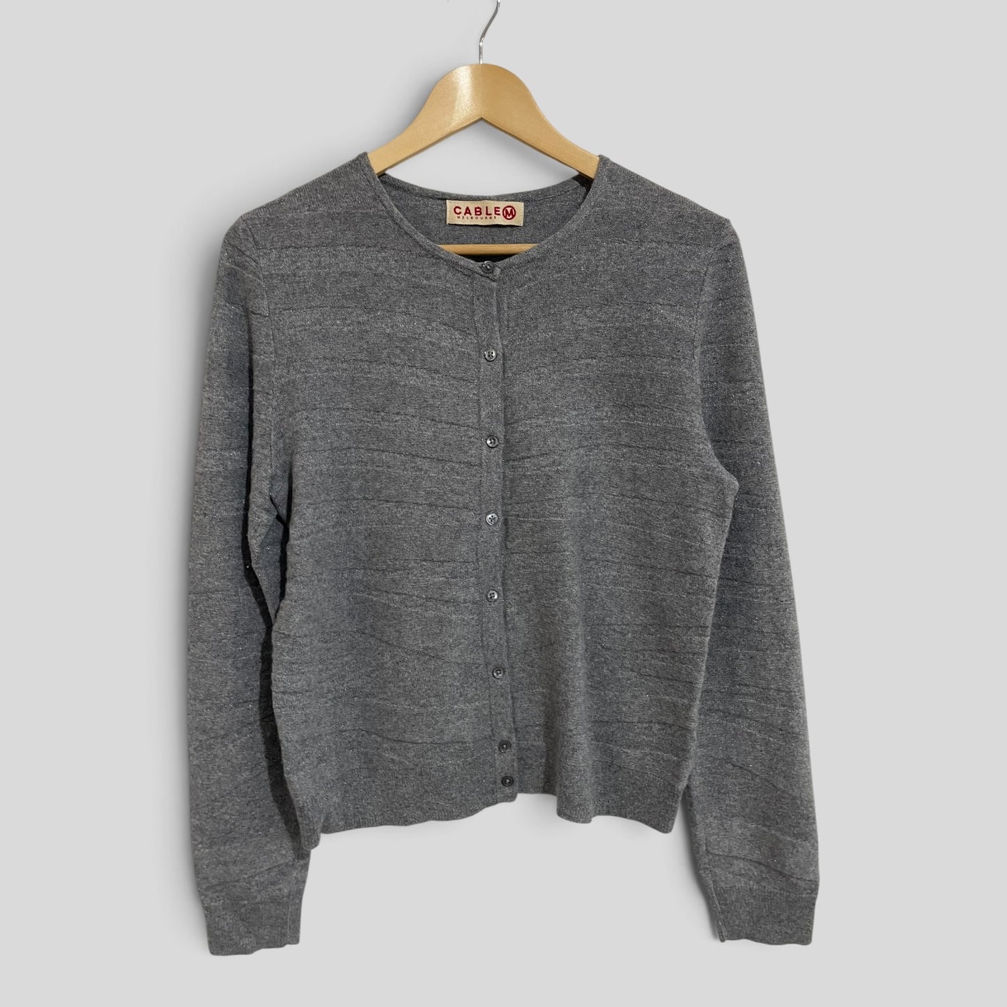 (M) Cable Melbourne | Grey Cardi
