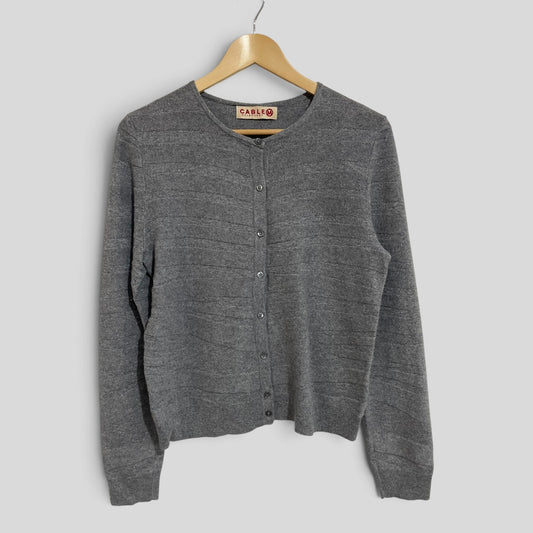 (M) Cable Melbourne | Grey Cardi