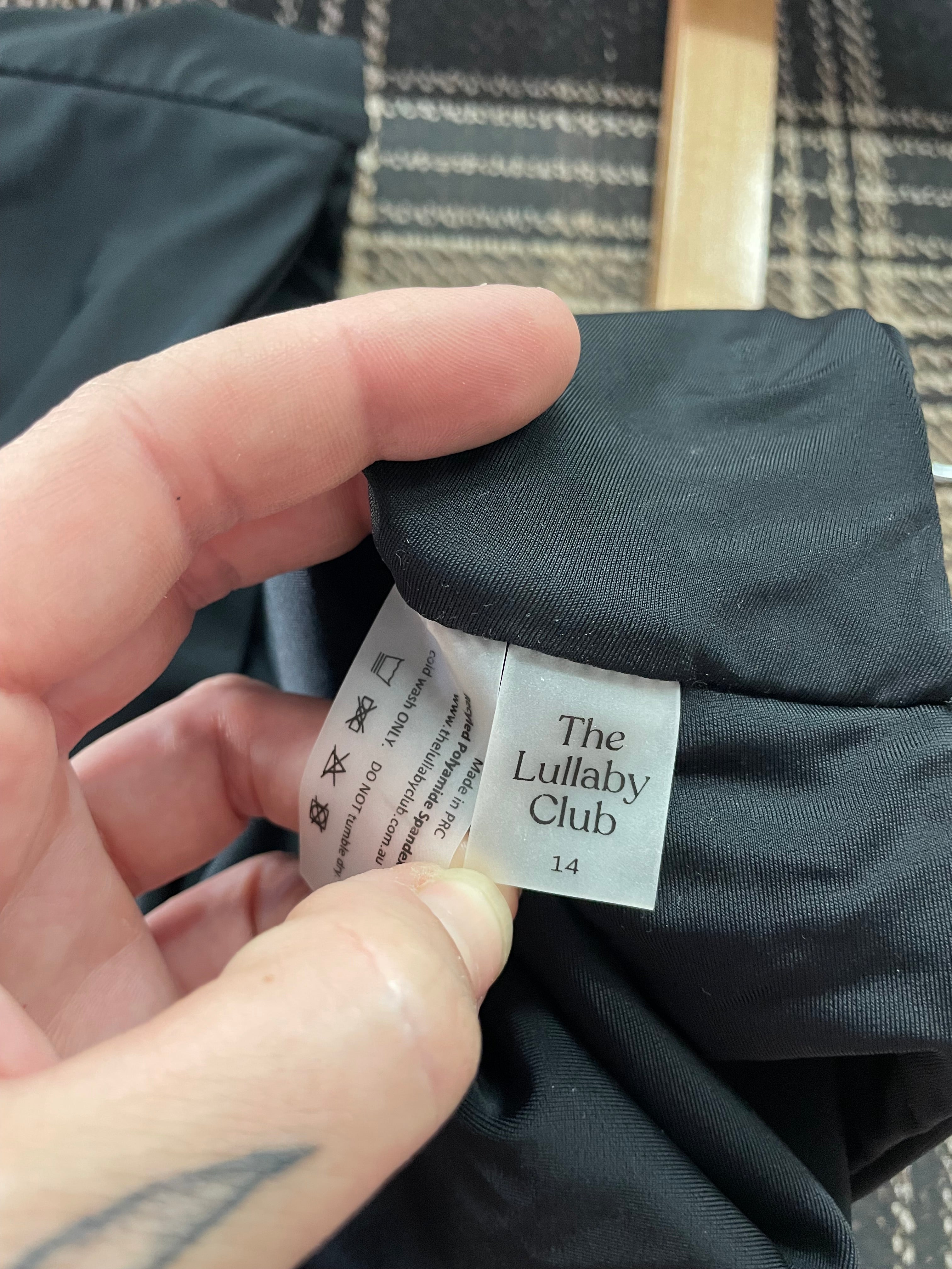 Image of (14) The Lullaby Club | Black Swim Bottoms