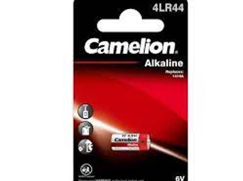BATTERY ALKALINE 6V A544 4LR44 L1325 4AG13 CAMELION